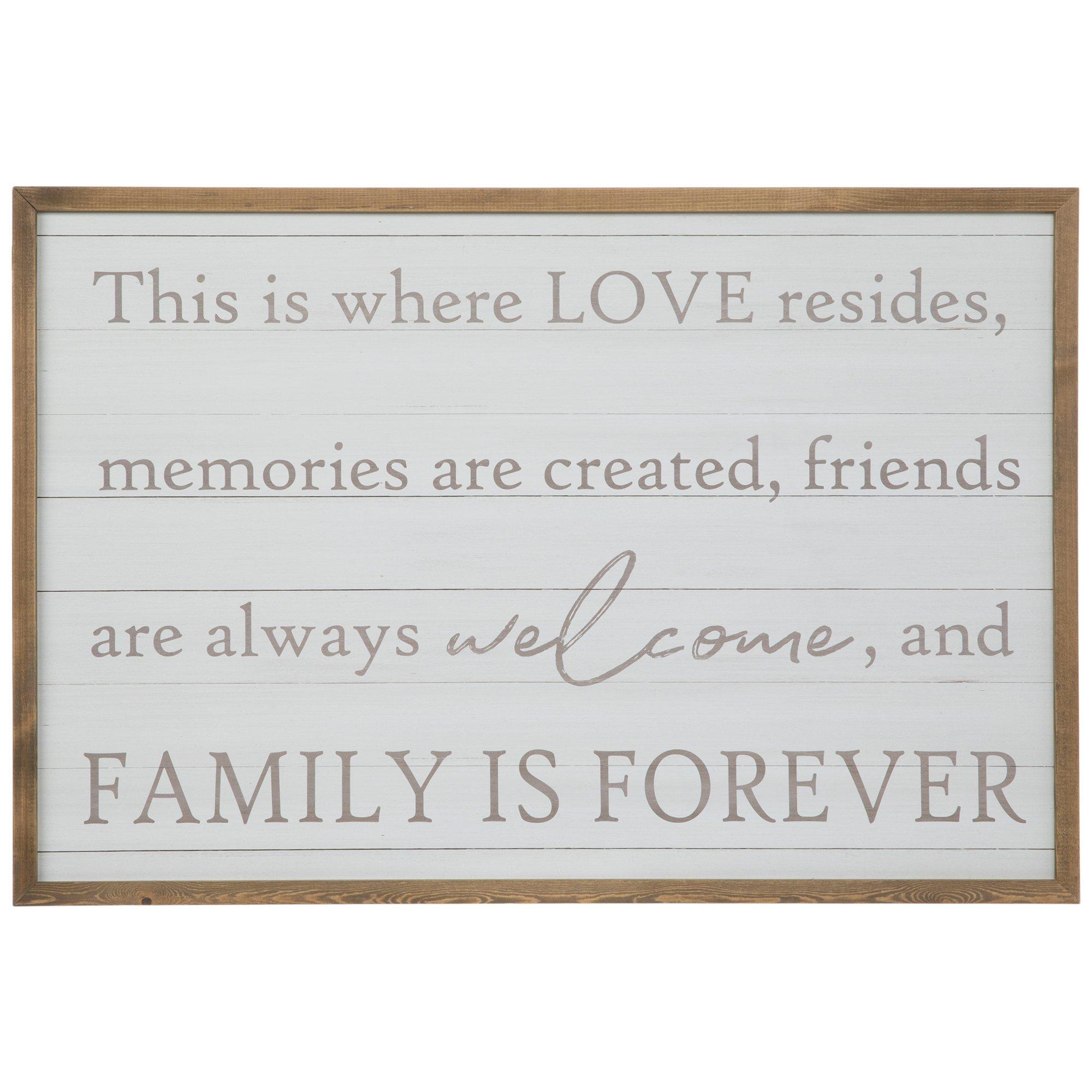 Family Is Forever Wood Wall Decor Hobby Lobby 2066462