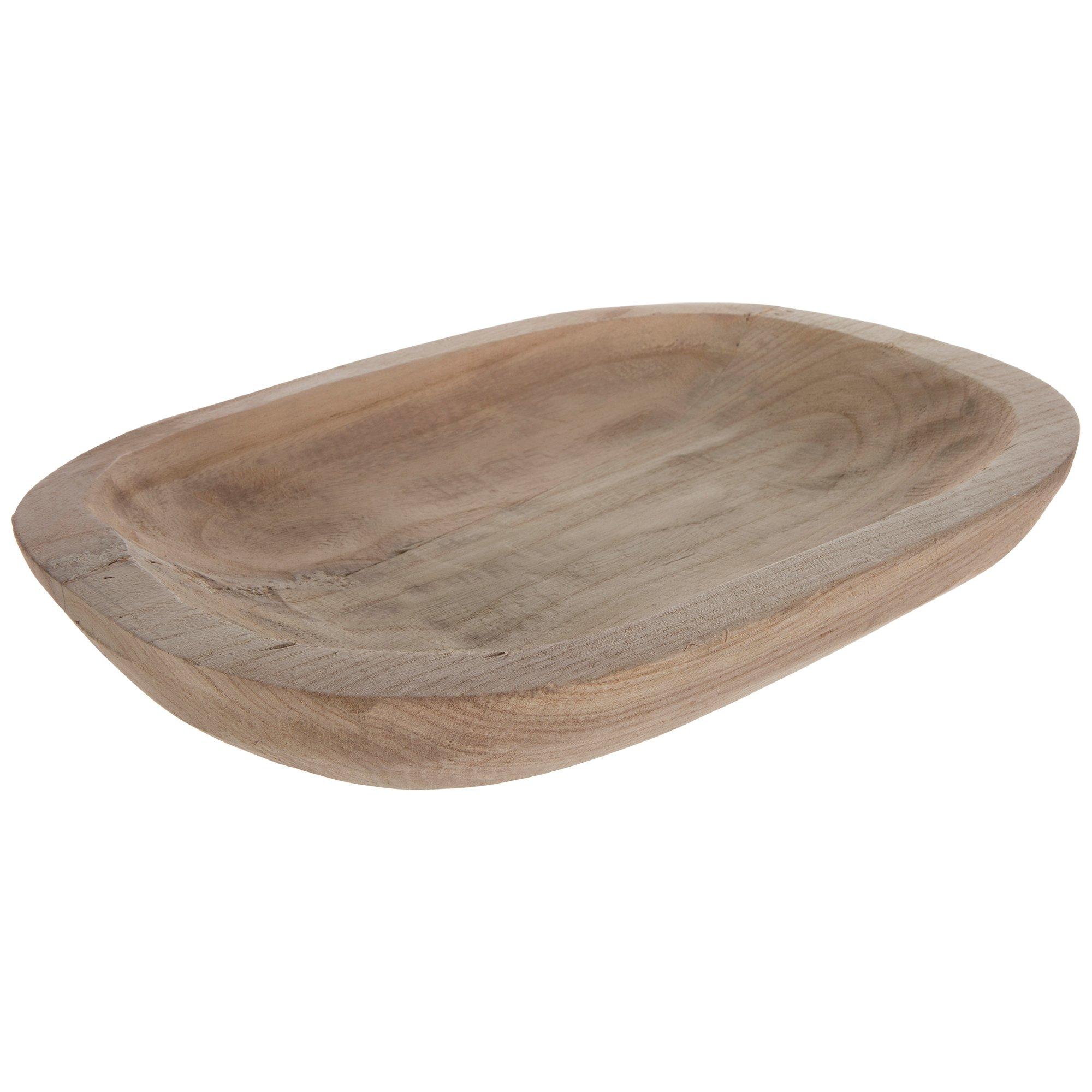 Oval Carved Wood Tray Hobby Lobby 2067742