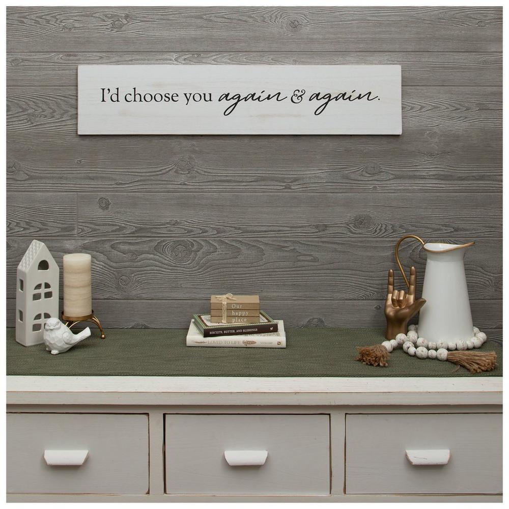 I'd Choose You Again & Again Wood Wall Decor | Hobby Lobby | 2067916