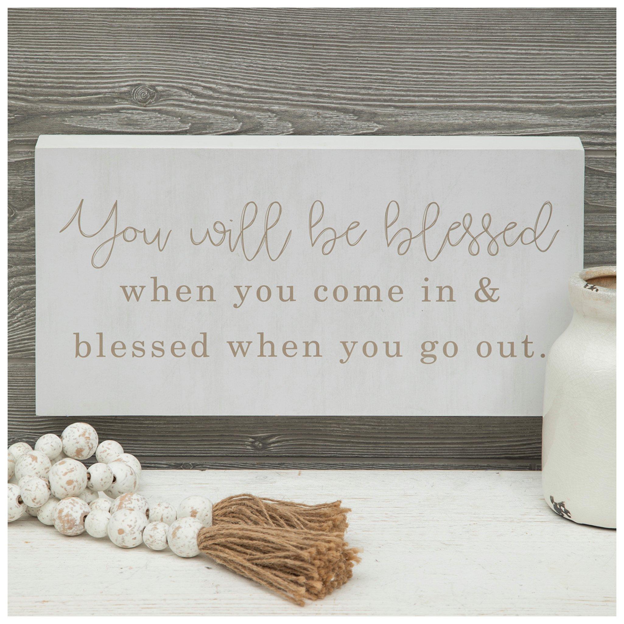 You Will Be Blessed Wood Wall Decor view 1