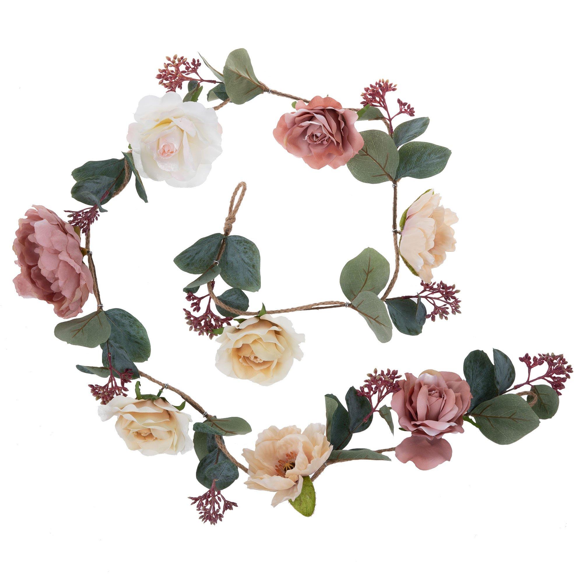 Cream & Blush Roses Garland Hobby Lobby 2070969