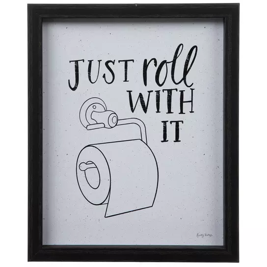 Just Roll With It Wood Wall Decor | Hobby Lobby | 2071132