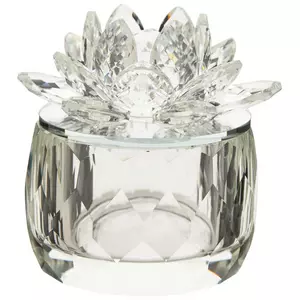 Crystal Flower Jewelry Box
