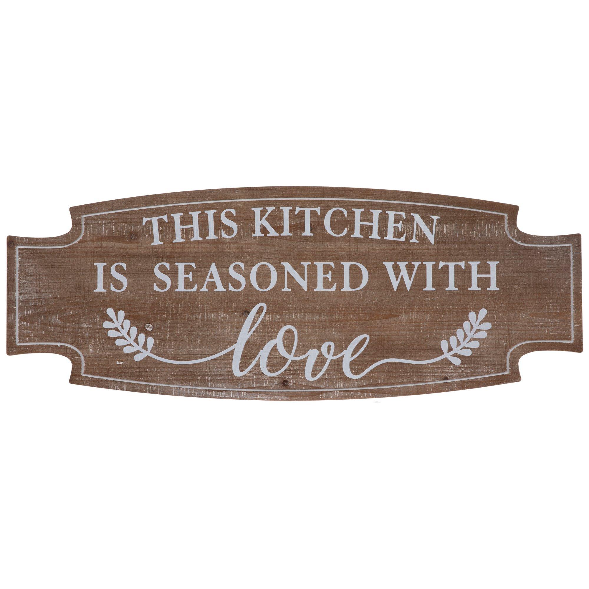 Seasoned With Love Wood Wall Decor Hobby Lobby 2072304