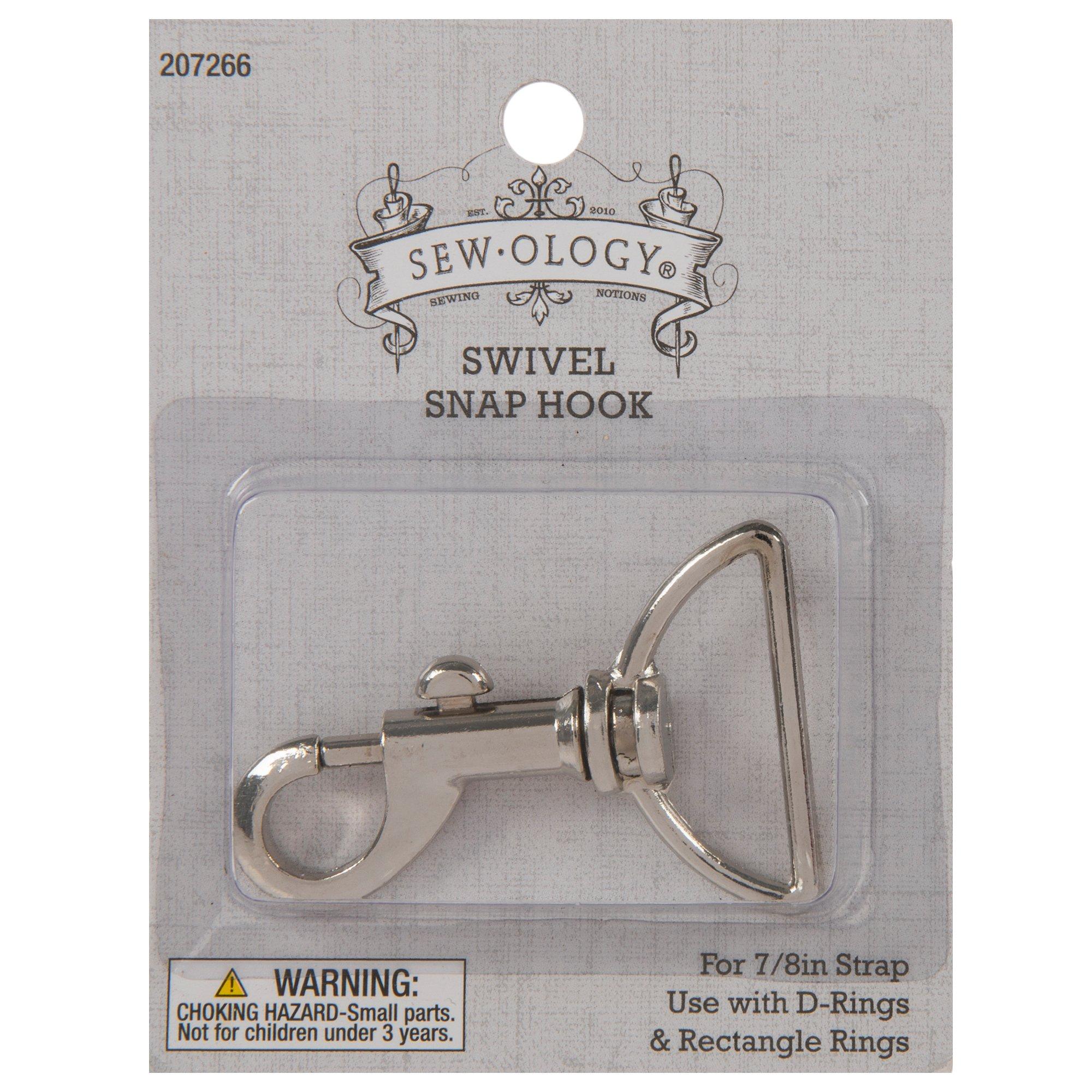 Nickel-Plated Wire D-Rings, Hobby Lobby