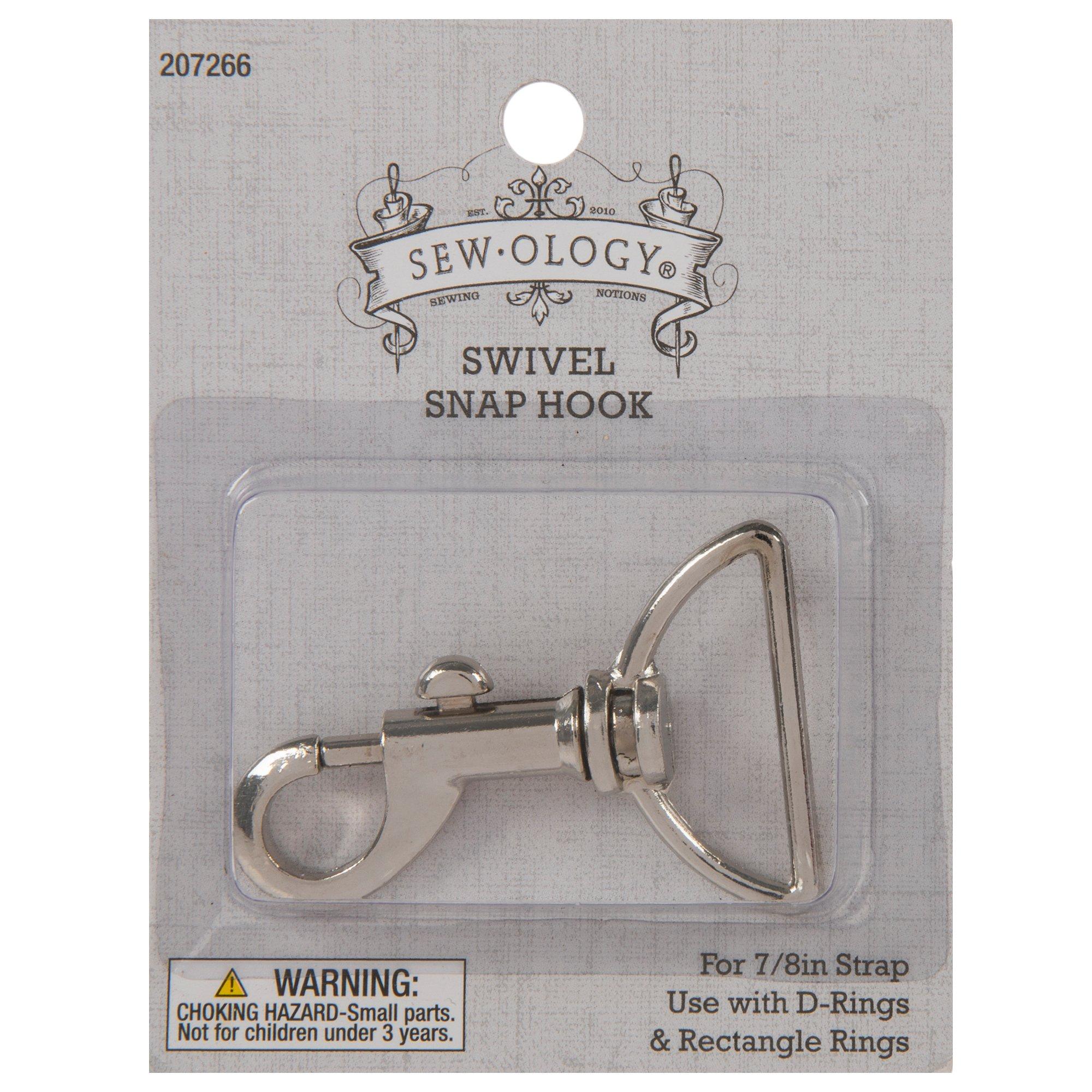 Nickel Swivel Hook Fastener 7/8" Hobby Lobby 207266