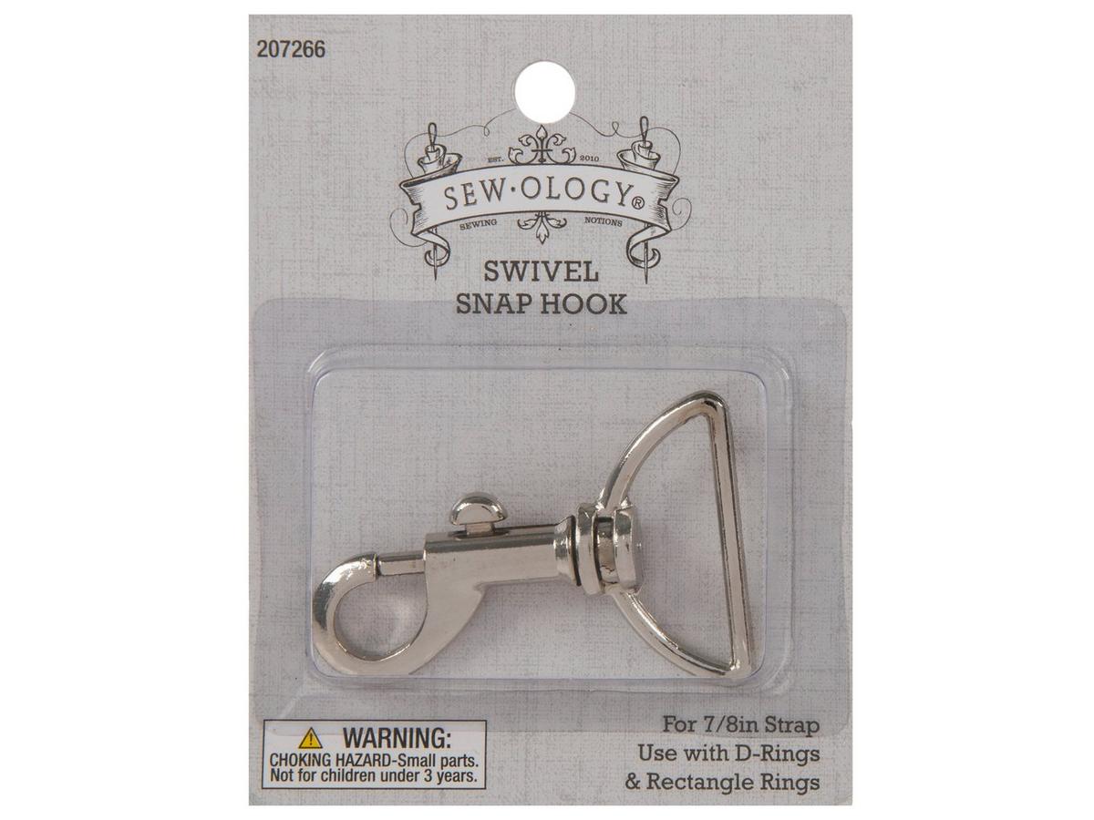 Nickel Swivel Hook Fastener - 7/8
