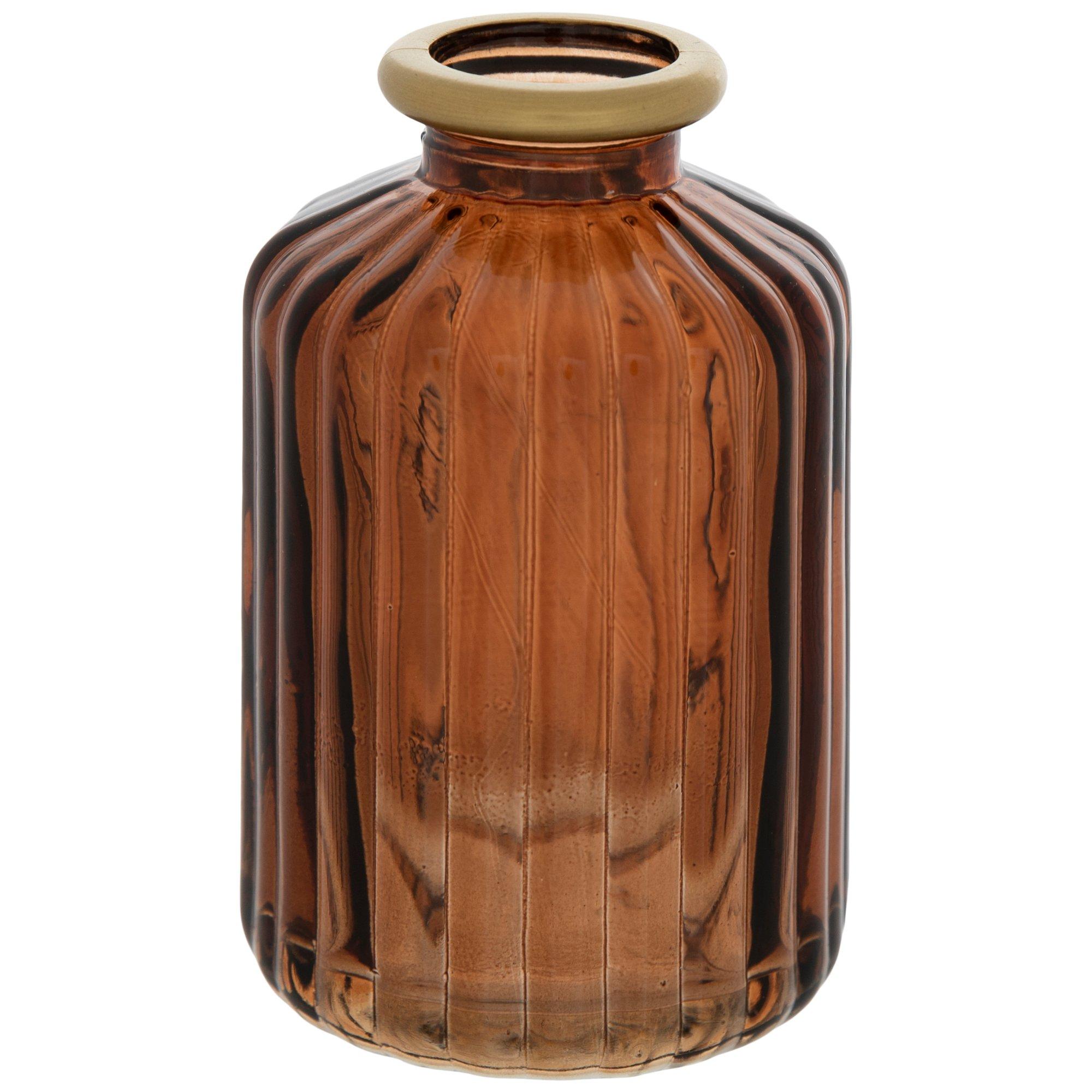 Ribbed Glass Vase Hobby Lobby 2072866