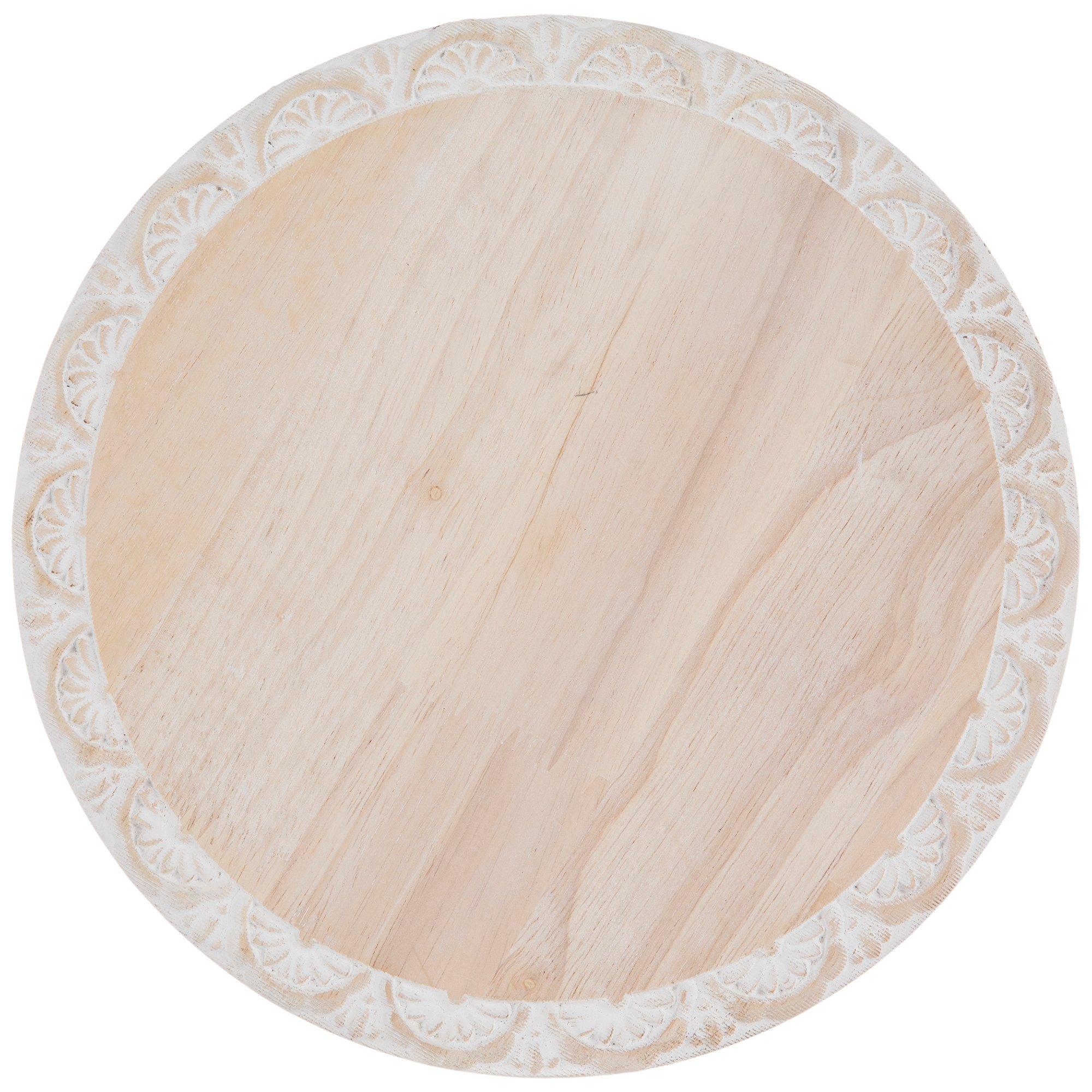 White Scalloped Lazy Susan Hobby Lobby 2073385