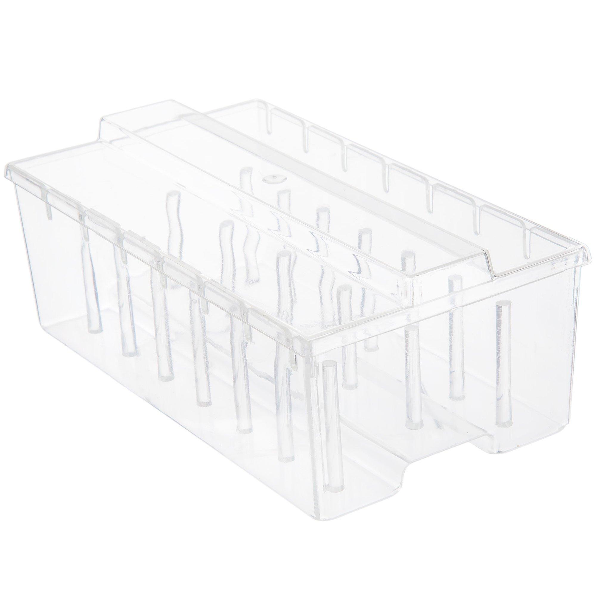 Abbraccia 42 Slots Sewing Thread Holders for Spools of Thread, Empty Thread  Storage Box, Made of Materials, Home Storage is Easier - 9.33x5.4x2.6 inch