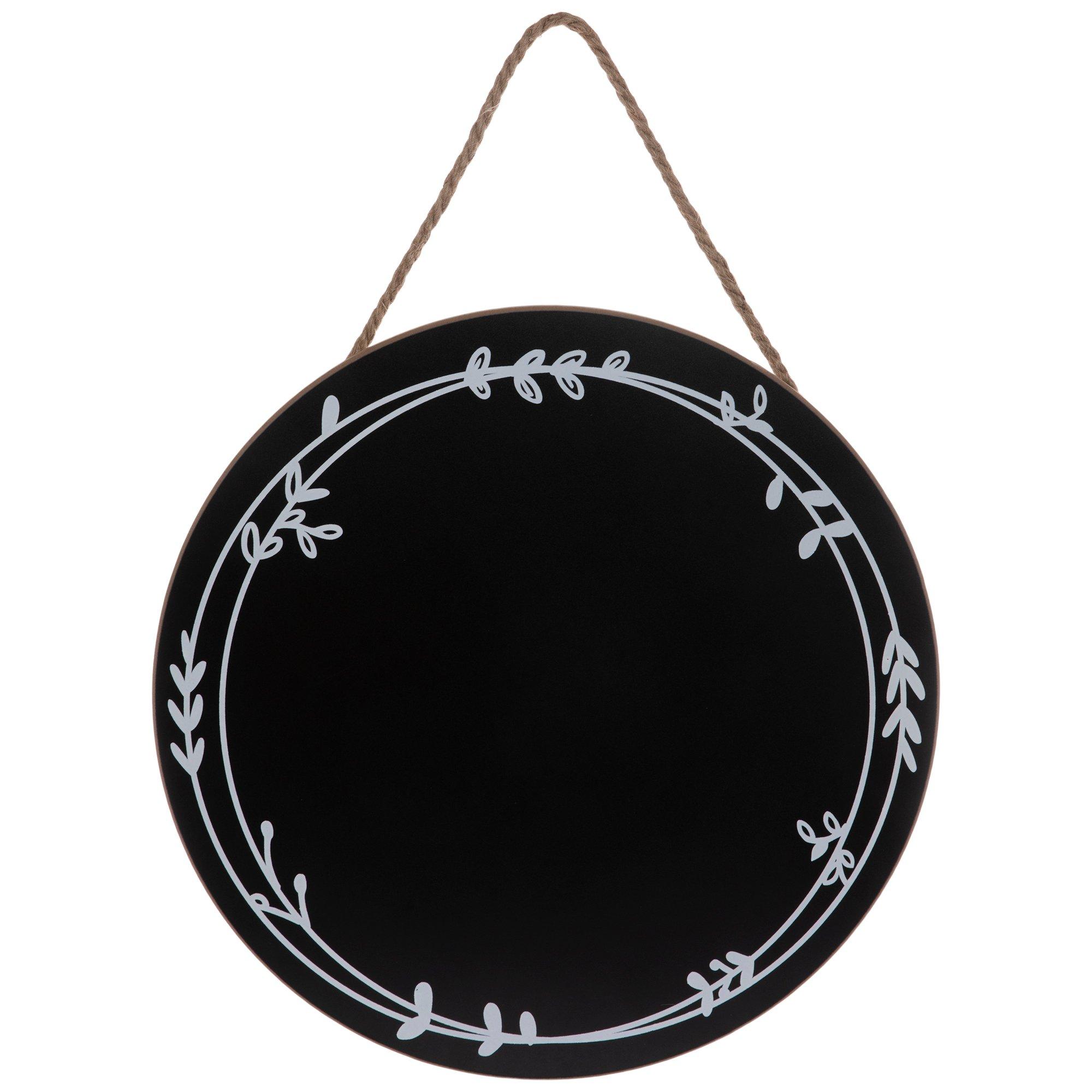 Leafy Wreath Chalkboard Hobby Lobby 2074086