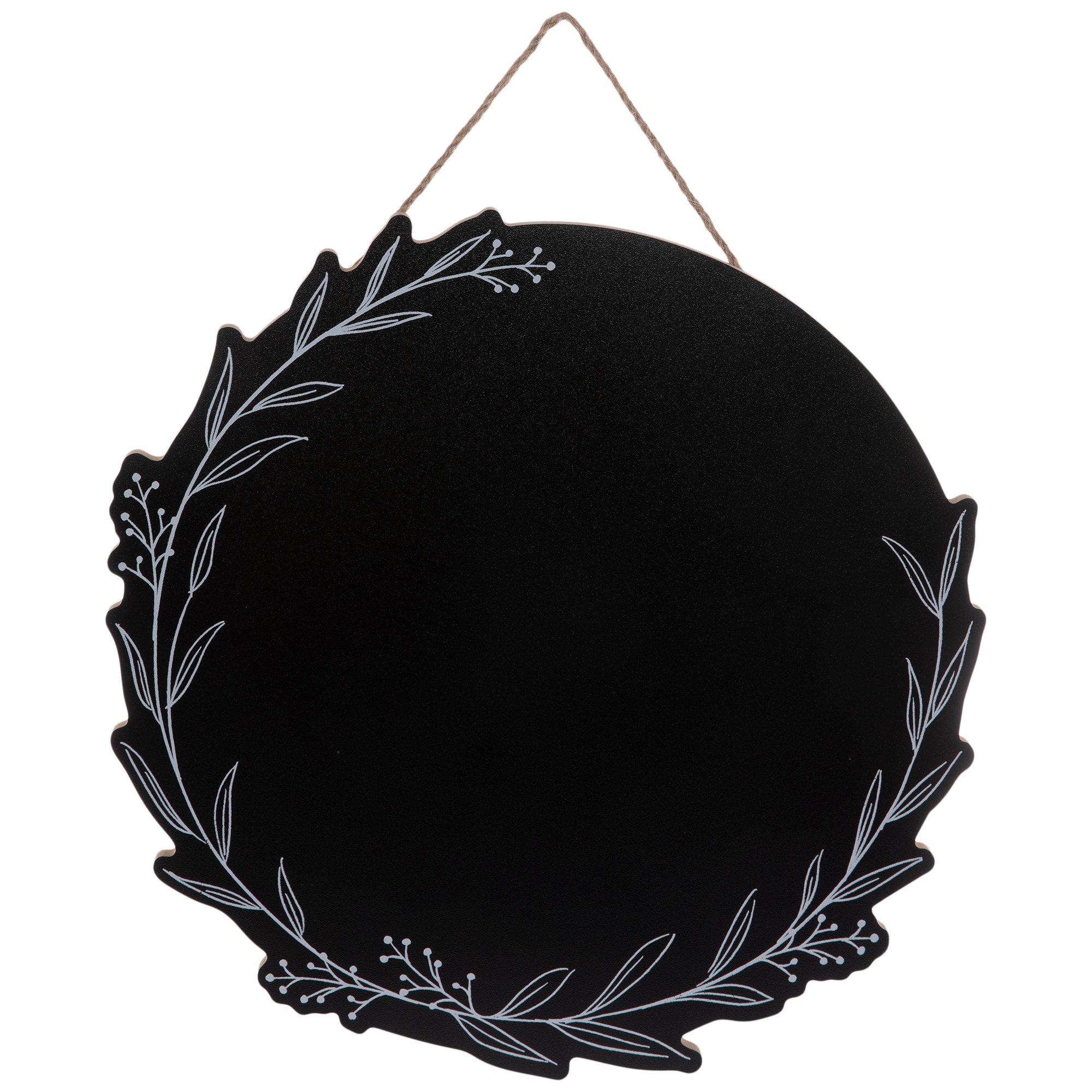 Offset Wreath Chalkboard Wood Wall Decor Hobby Lobby 2074409