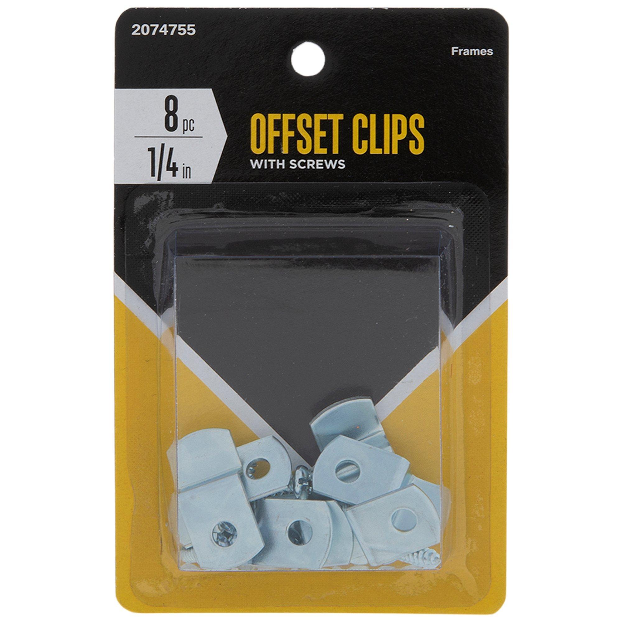 Offset Clips With Screws | Hobby Lobby | 2074755