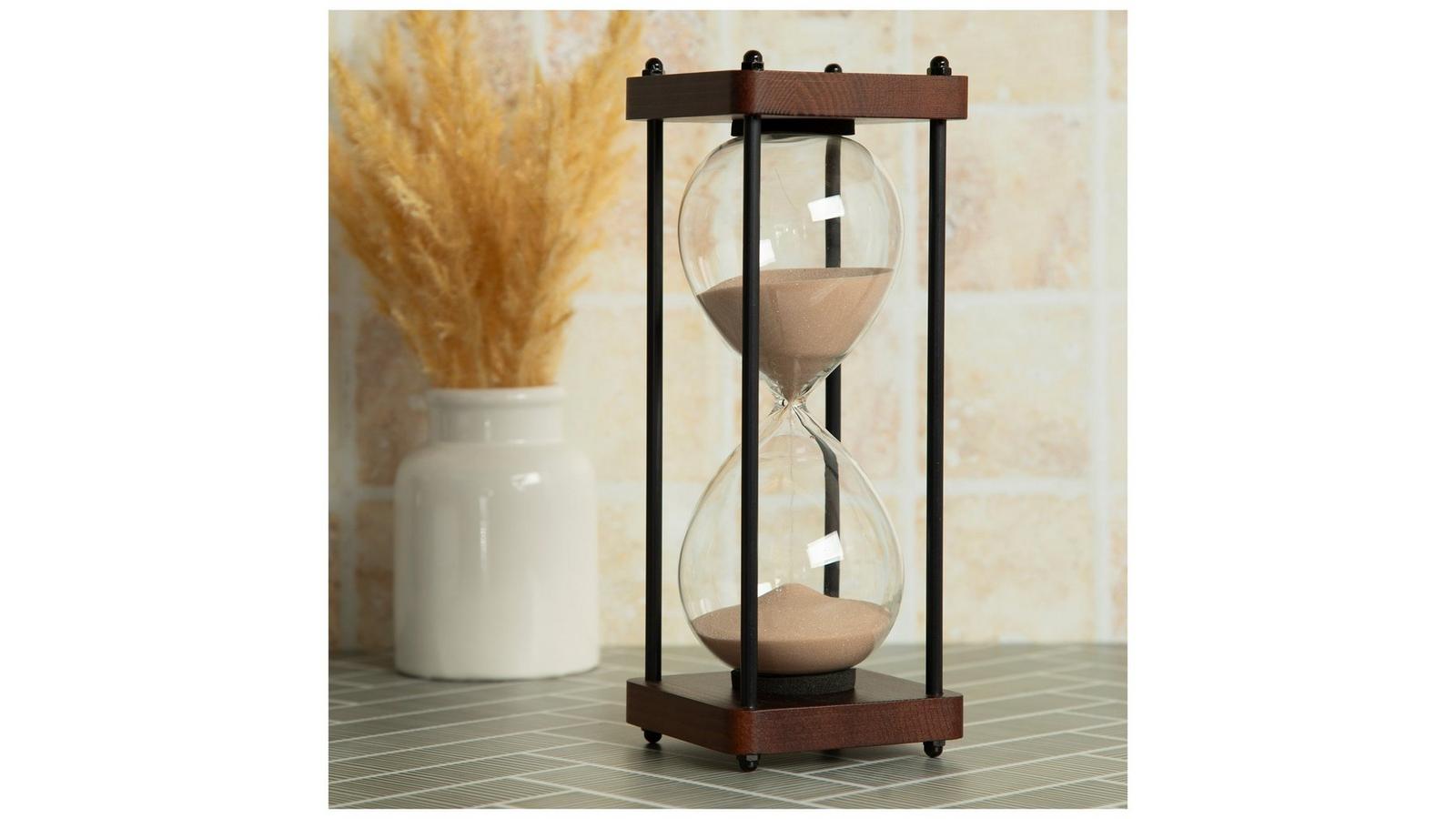 【正規品】HOURGLASS 4本セット Brown & Black Framed Hourglass | Hobby Lobby | 2075794