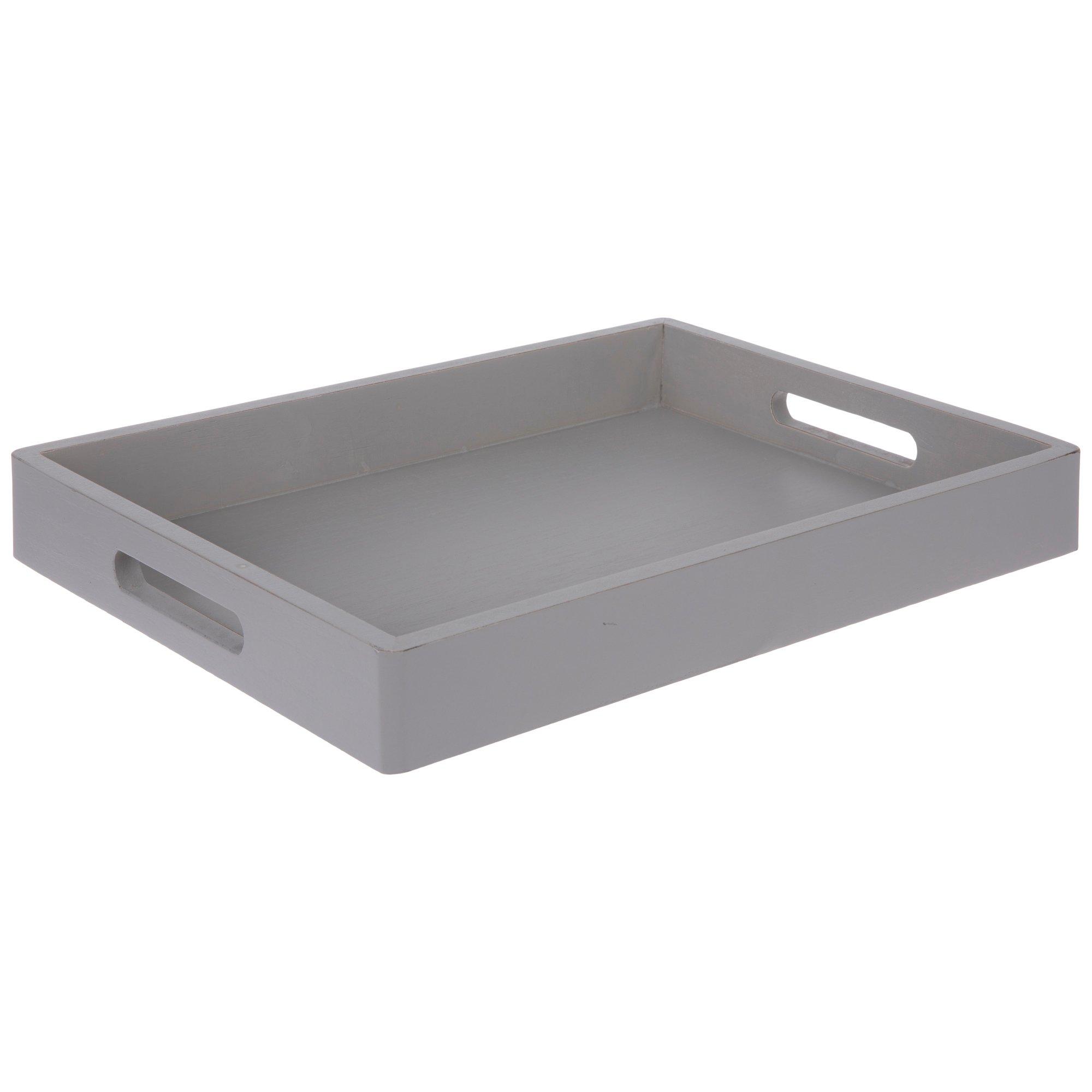 Matte Gray Wood Tray Hobby Lobby 2077717