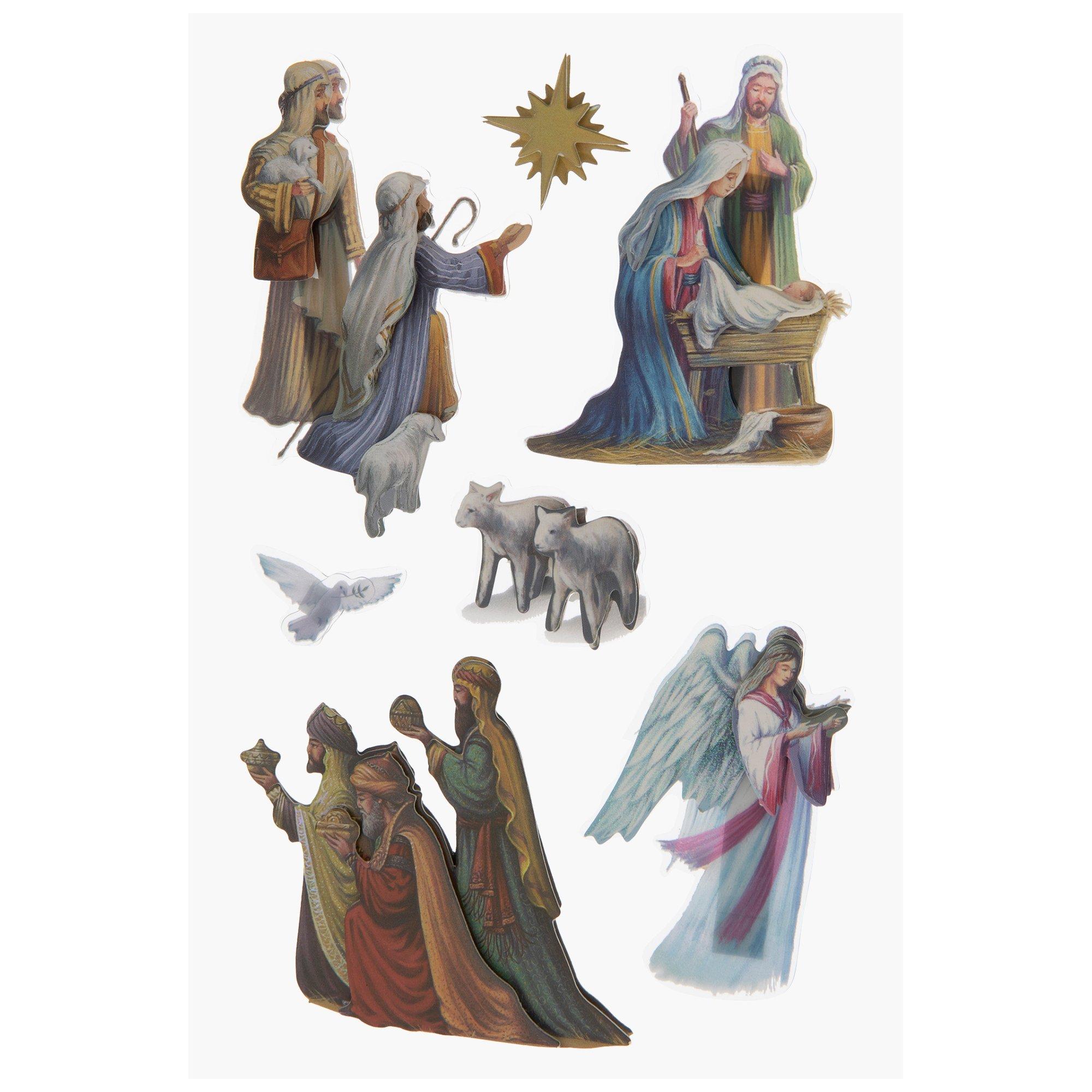 Nativity 3D Stickers Hobby Lobby 2078186