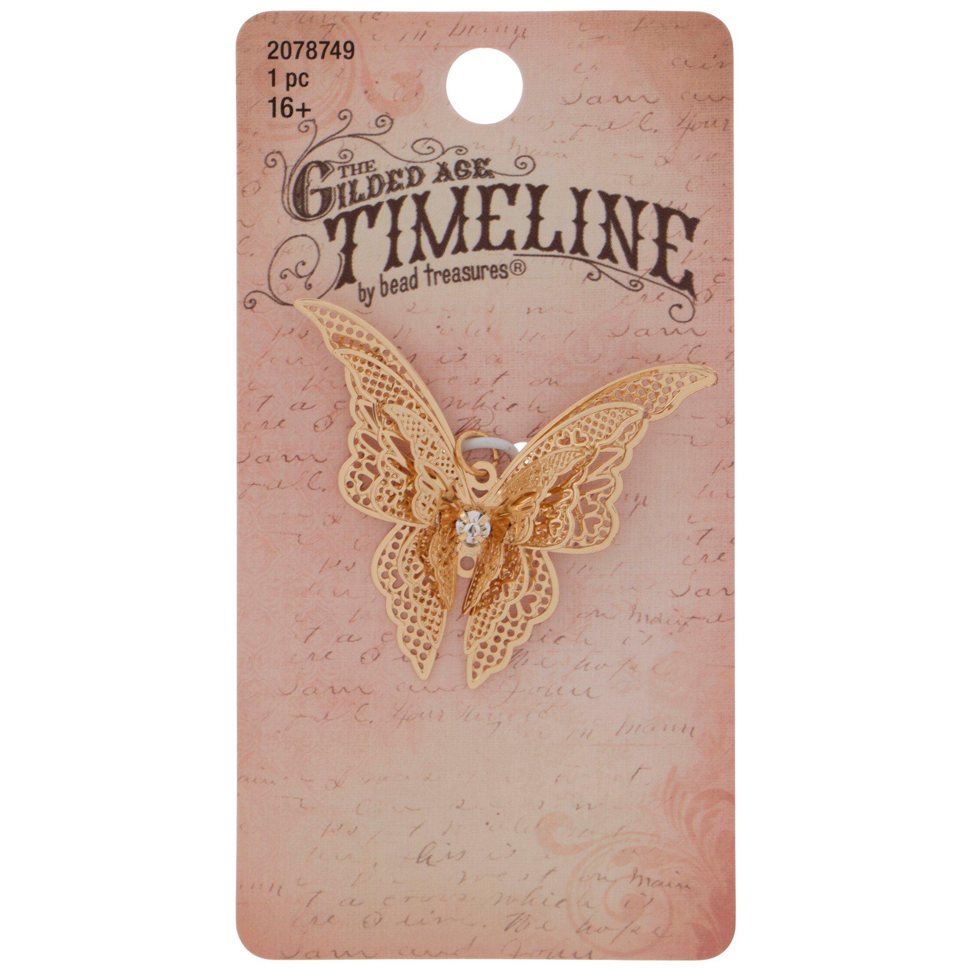 Layered Rhinestone Butterfly Pendant Hobby Lobby 2078749