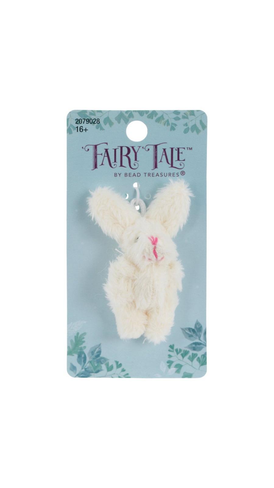 White Plush Rabbit Pendant | Hobby Lobby | 2079028