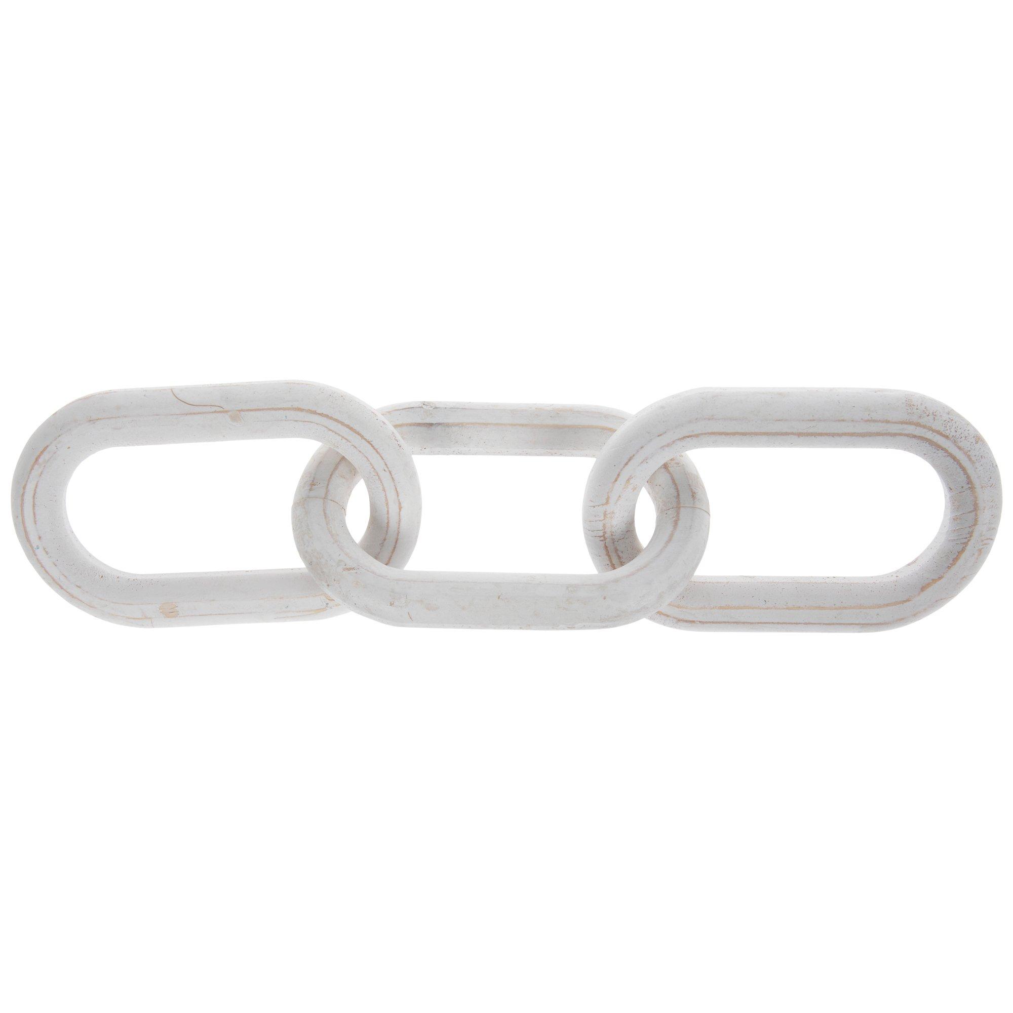 White Marble Links Decorative Chain + Reviews