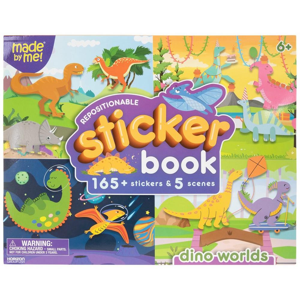 Dino Worlds Repositionable Sticker Book | Hobby Lobby | 2080802