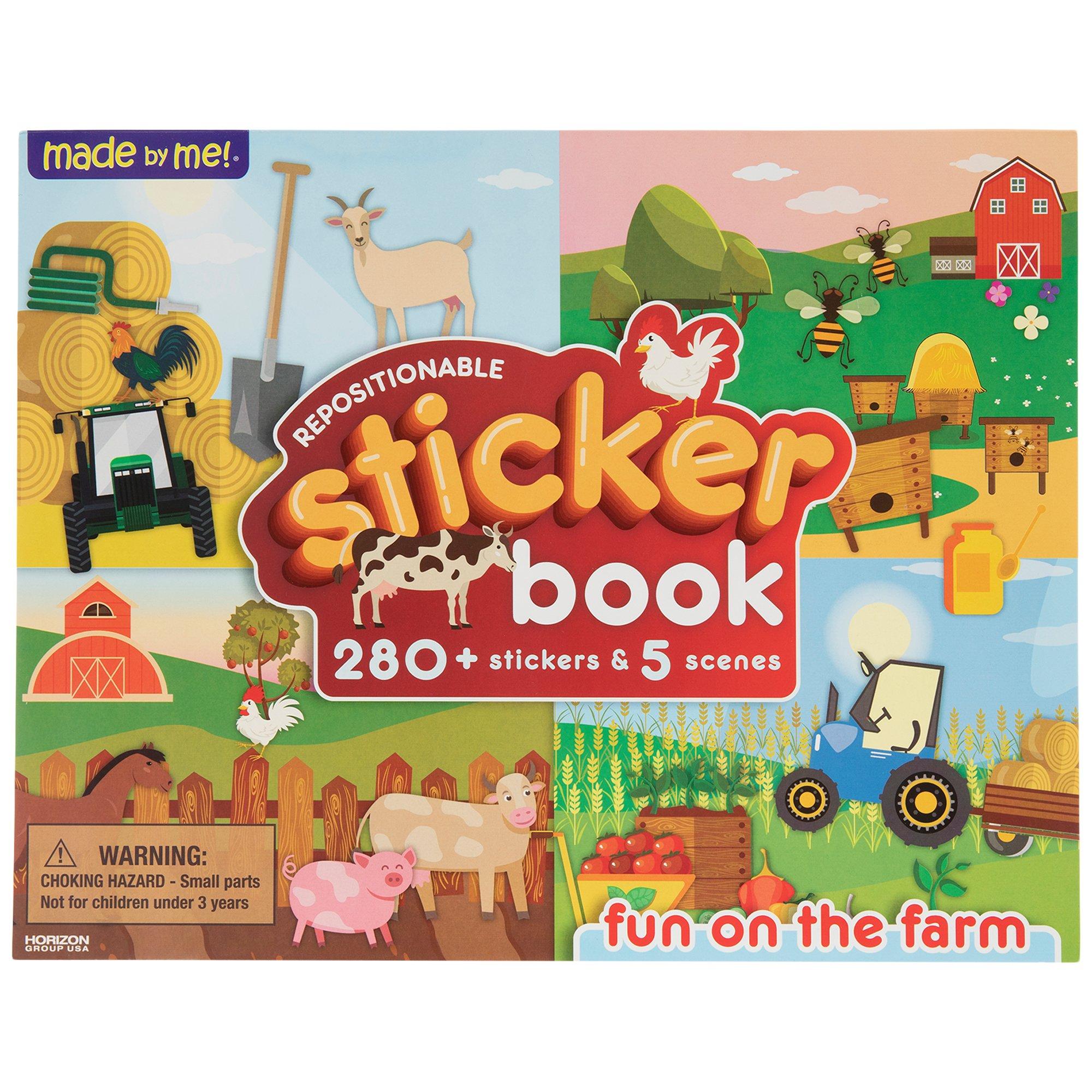Fun On The Farm Repositionable Sticker Book Hobby Lobby 2080802