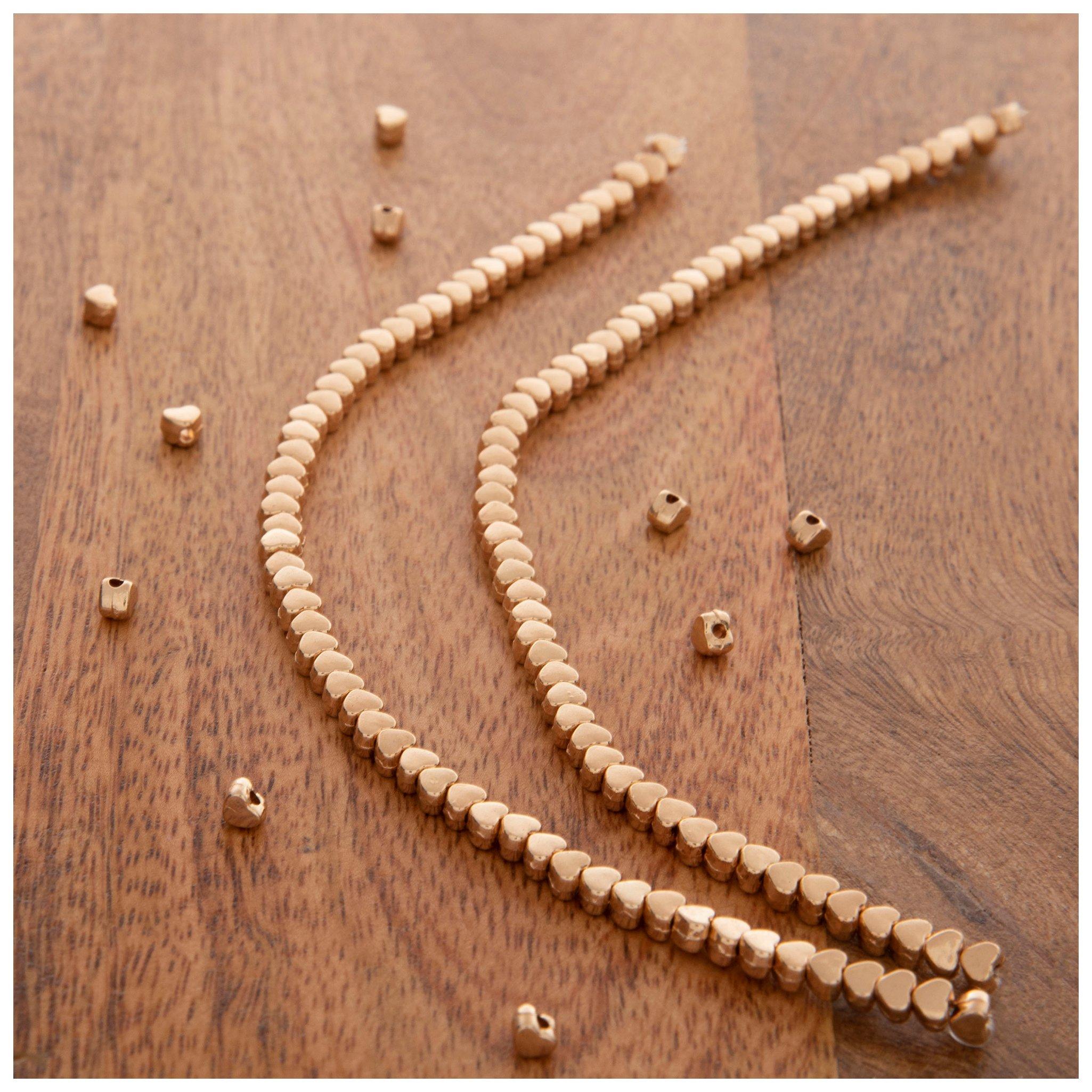Heart Bead Strands - 3.4mm x 4.3mm | Hobby Lobby | 2083244