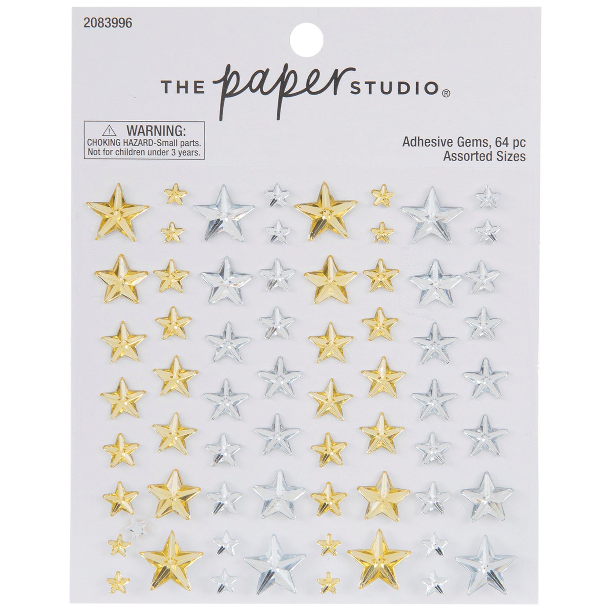 Silver Holographic Star Stickers, Hobby Lobby, 965434