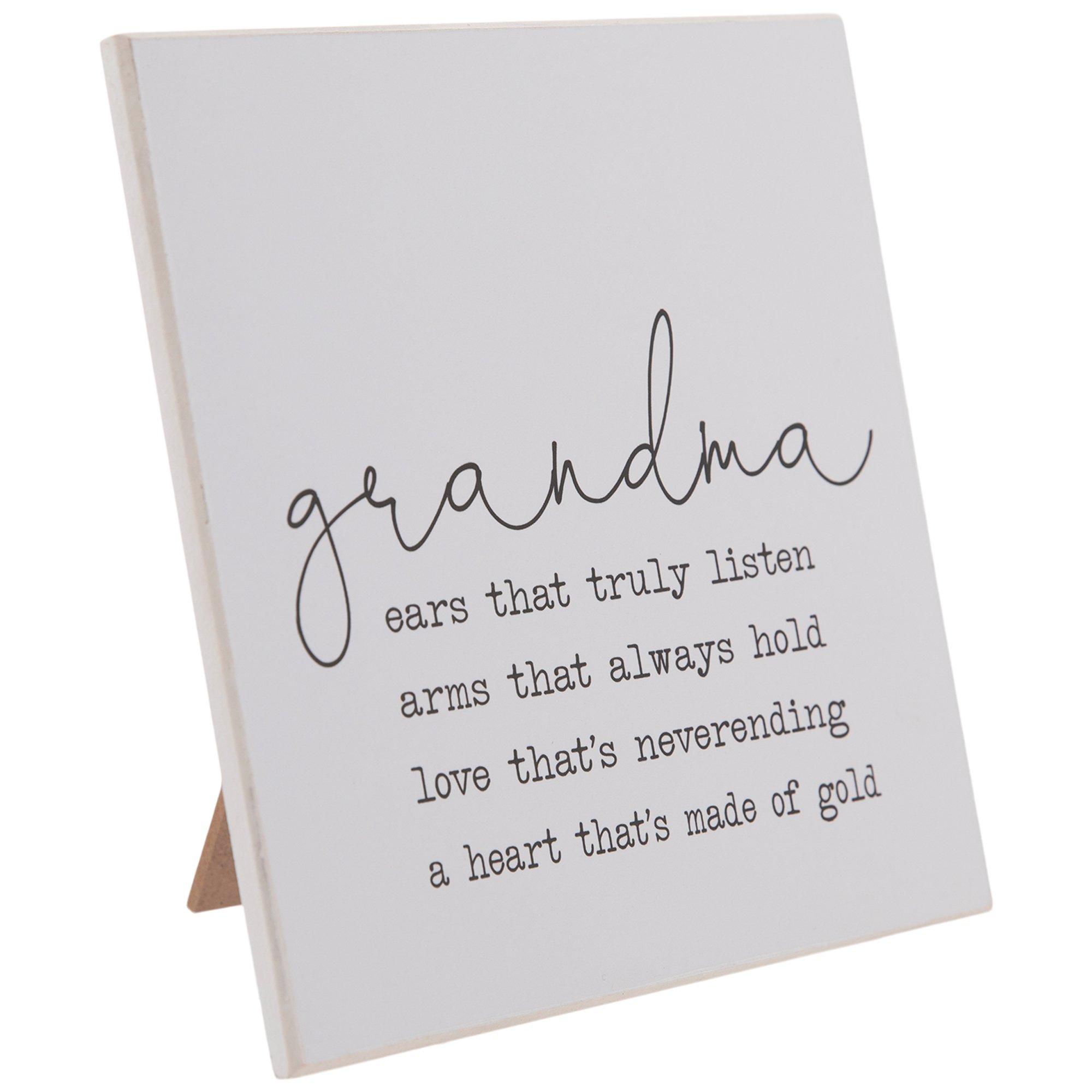 Grandma Wood Decor Hobby Lobby 2084424