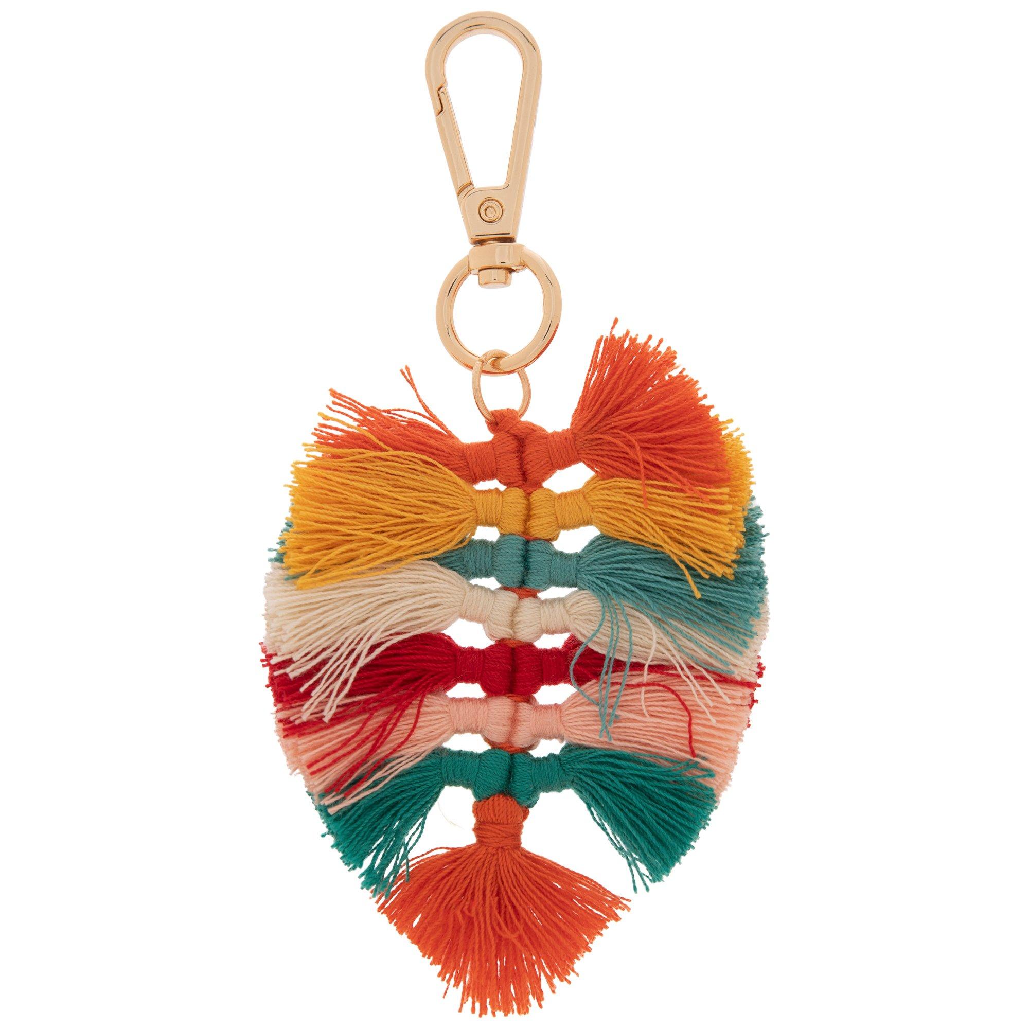 Iron Orchid Studio Tied Tassel Macrame Keychain