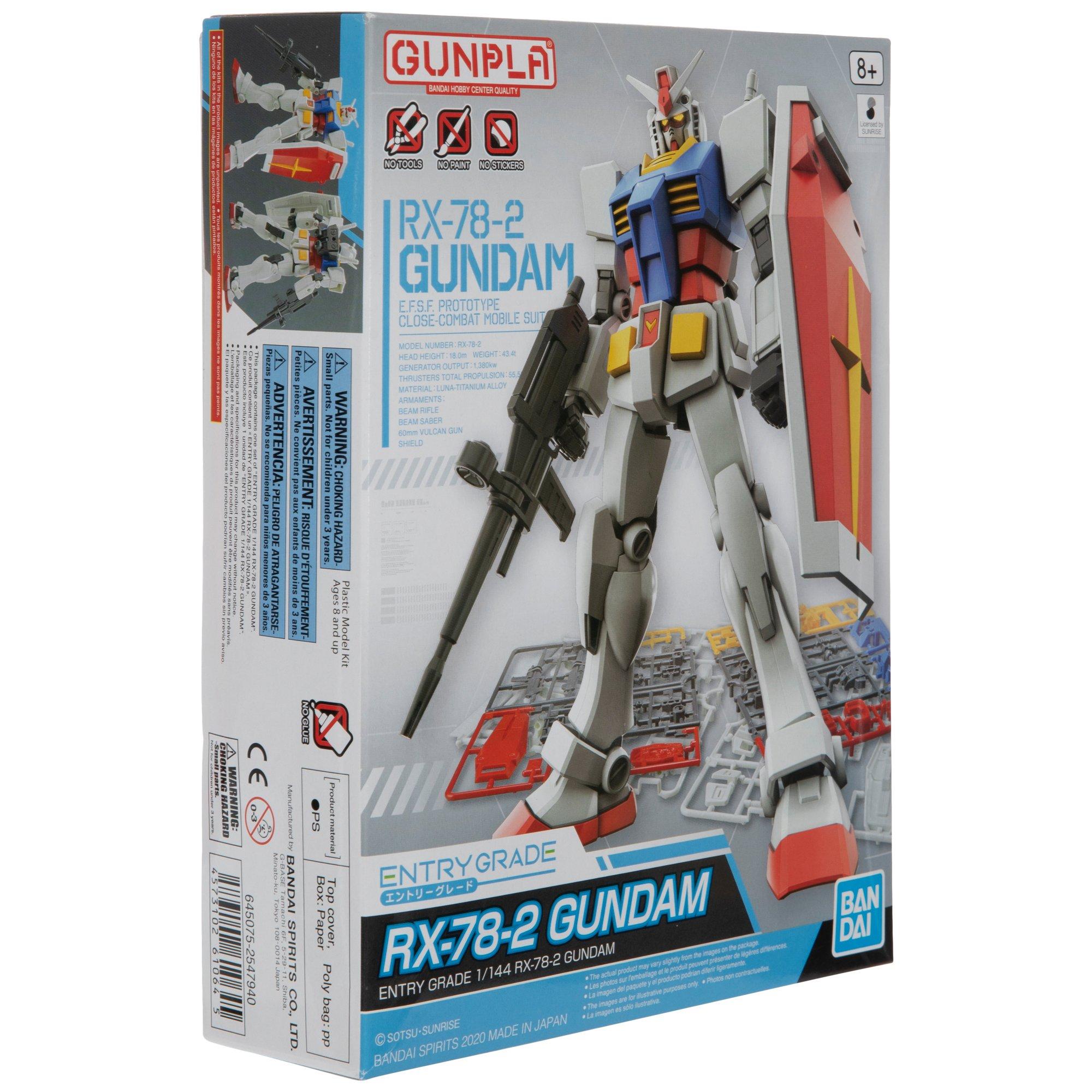  Bandai Hobby RX-78-2 Gundam Mobile Suit Gundam Perfect Grade  Action Figure, Scale 1:60 : Arts, Crafts & Sewing