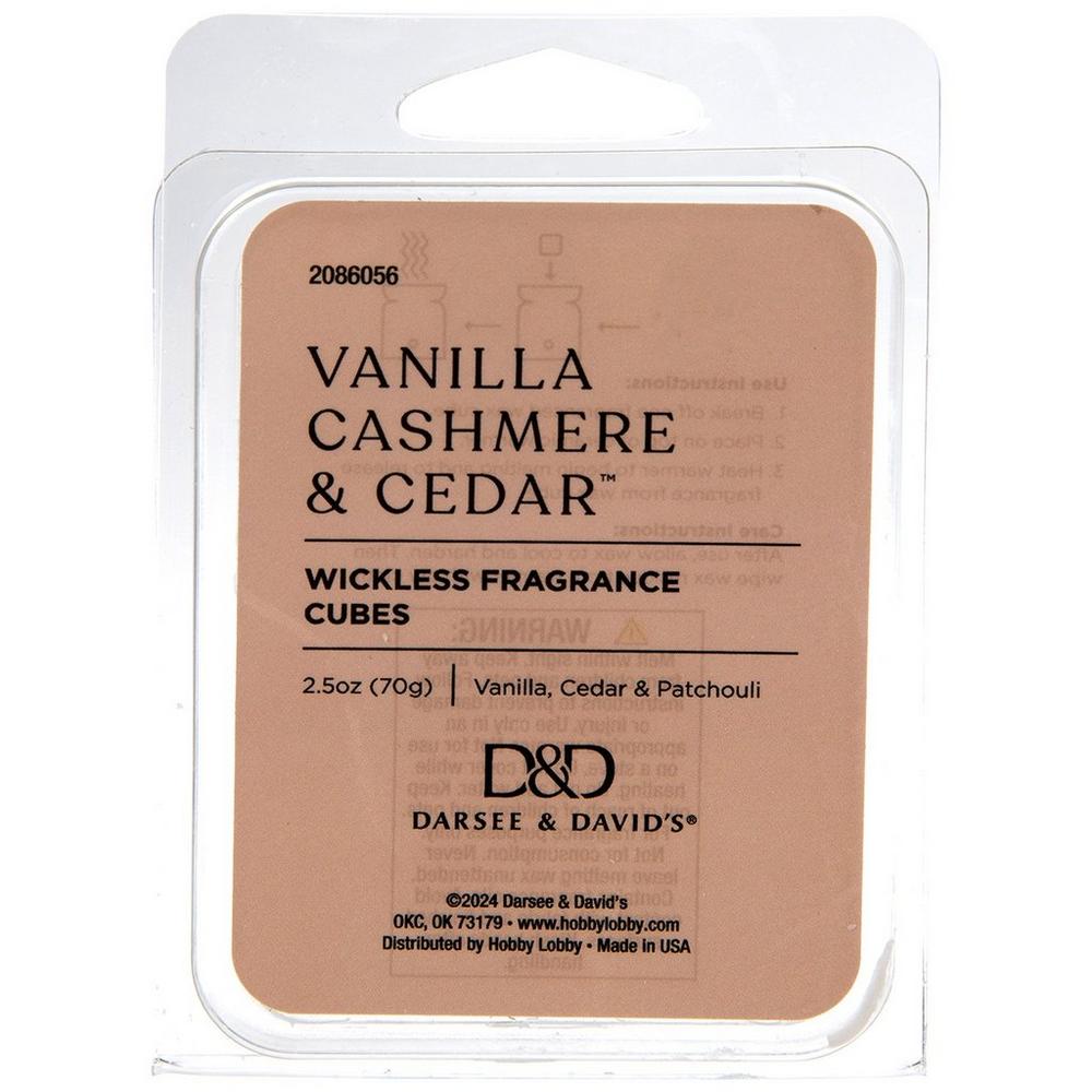 Vanilla Cashmere & Cedar Wax Melts | Hobby Lobby | 2086056