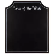 Verse Of The Week Chalkboard Wood Decor