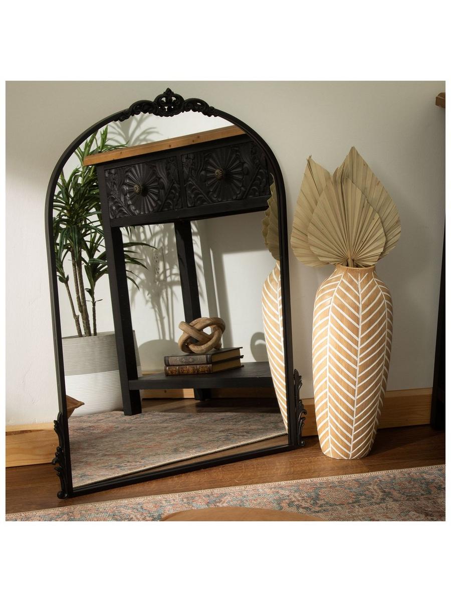 モダンアート Negaglio ( アーチスト ロバート ) Bordeaux Arch Metal Wall Mirror | Hobby Lobby | 2087468