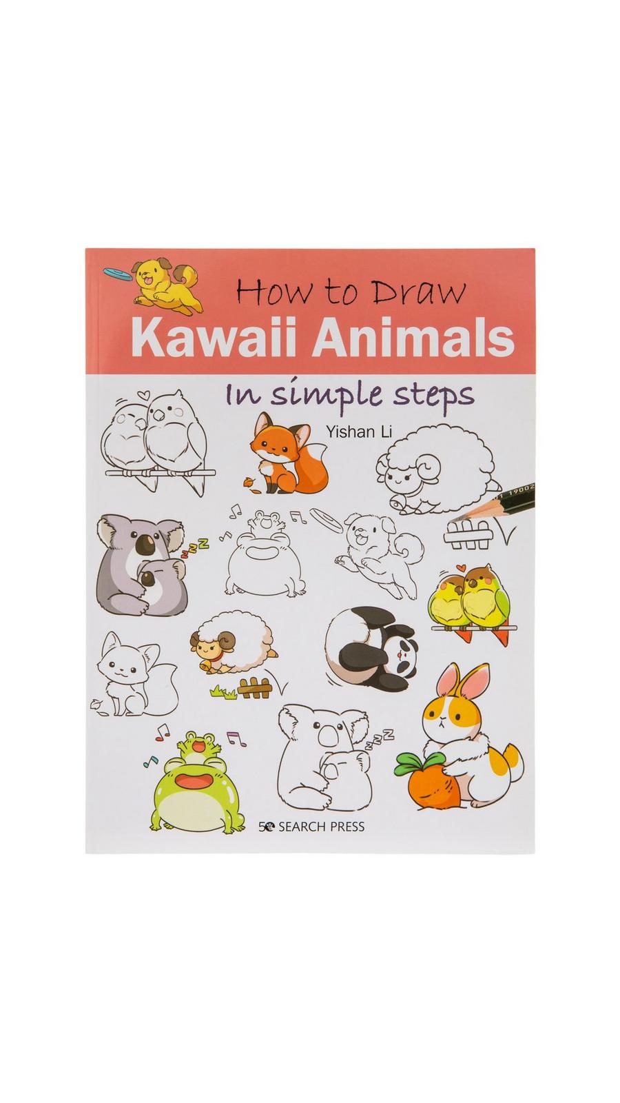 How To Draw Kawaii Animals | Hobby Lobby | 2087526, image size:900x1600