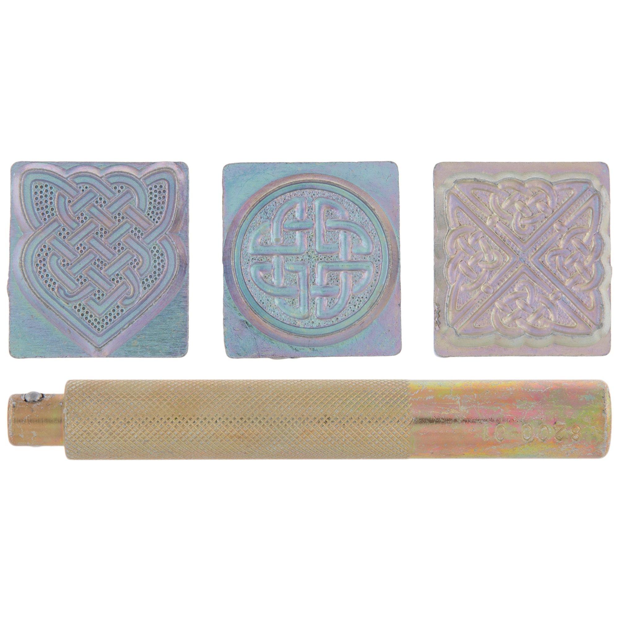 4-Piece Celtic Leather Stamp Set – Tandy Leather Craft Tools For Adding Celtic Designs & Borders To Leather Projects - View #10