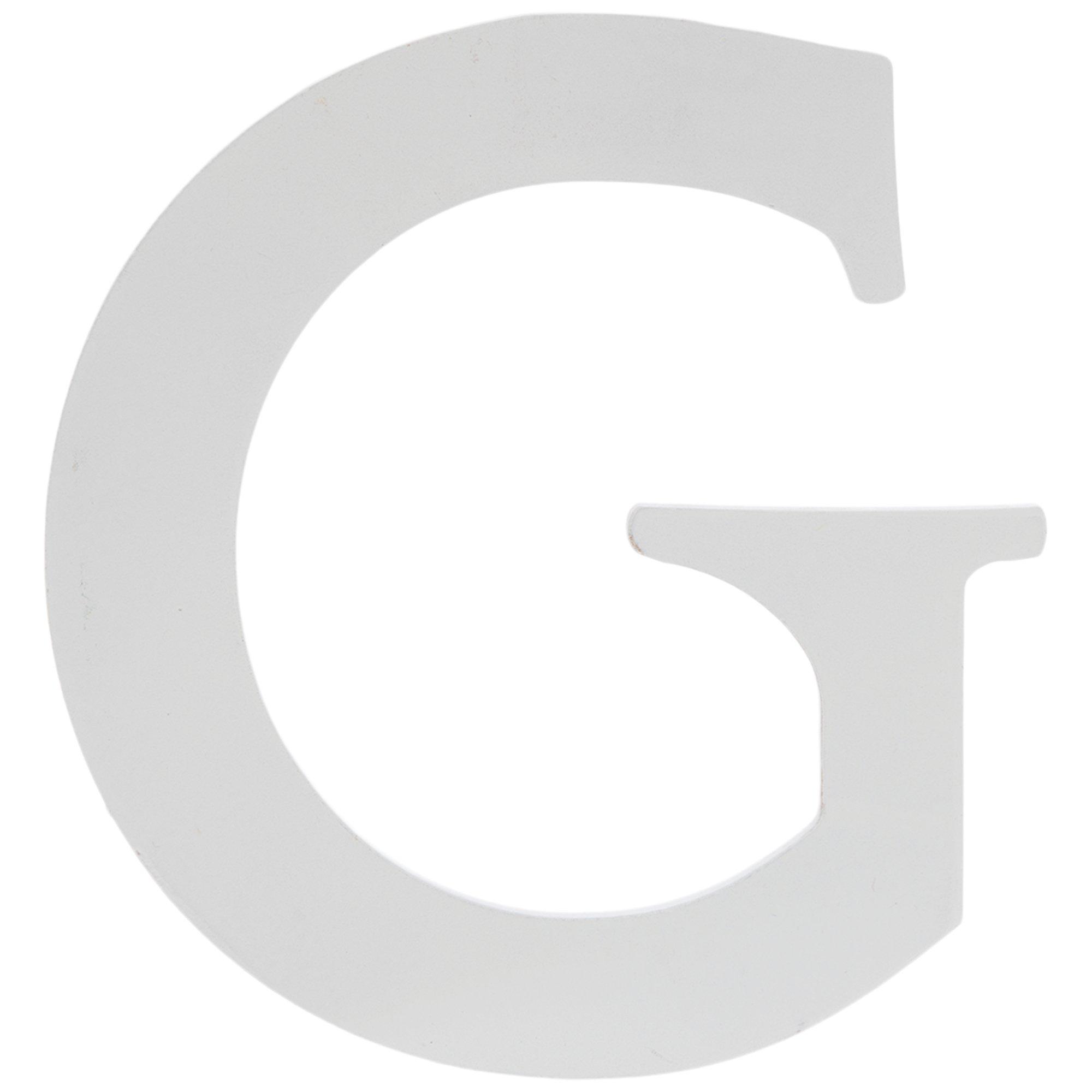 White Wood Letter 6" Hobby Lobby 2089183