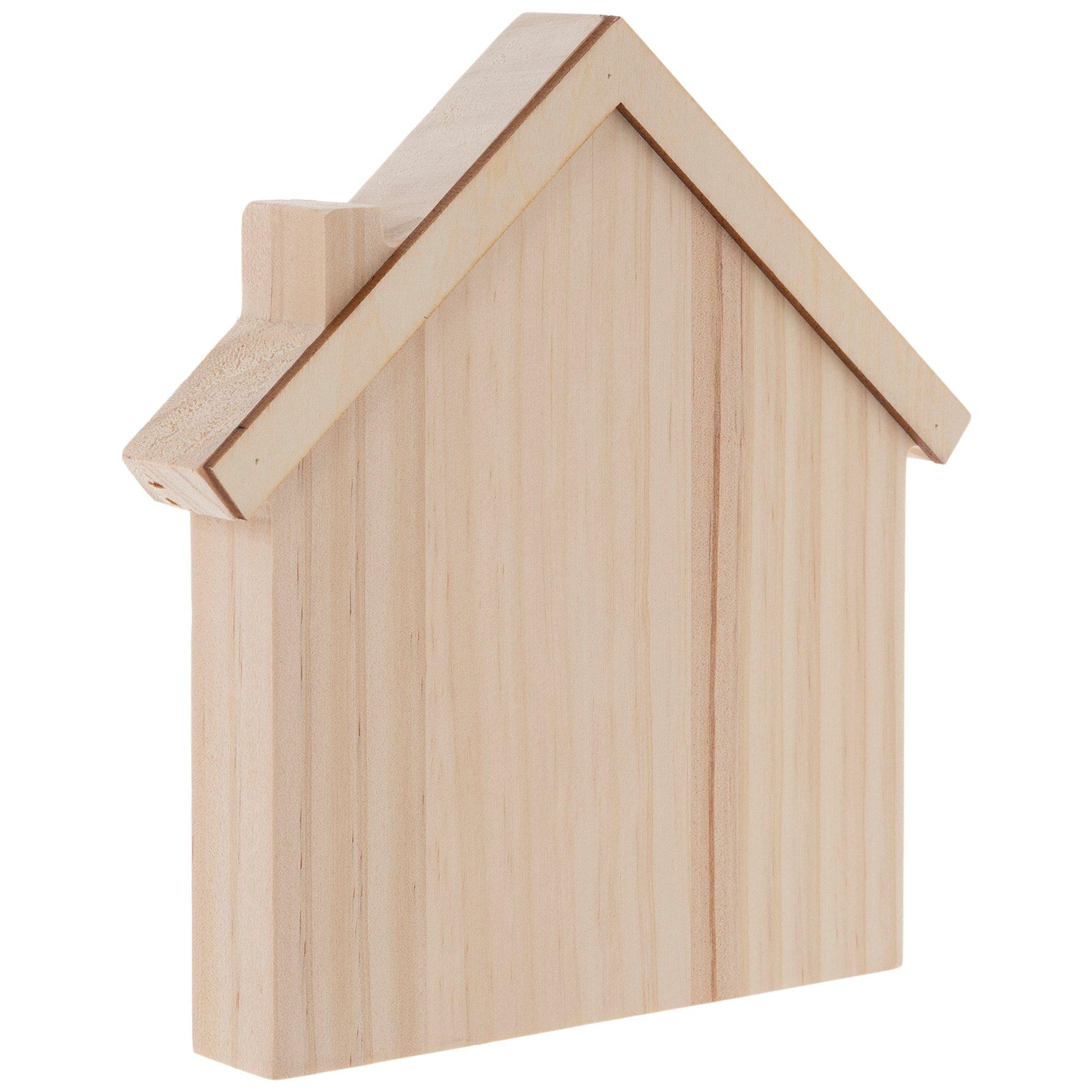 Wood House With Roof Hobby Lobby 2089654