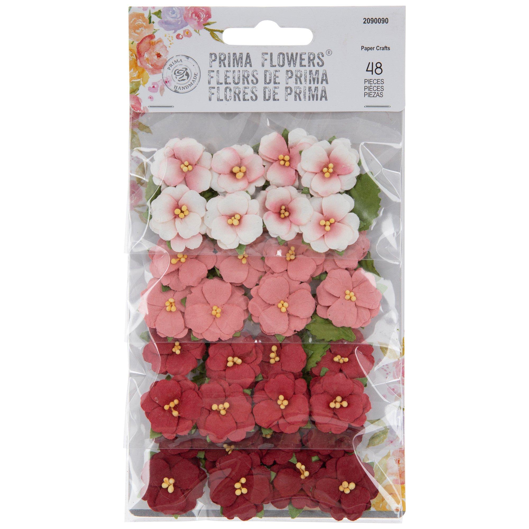 Red & Pink Flower Embellishments | Hobby Lobby | 2090090