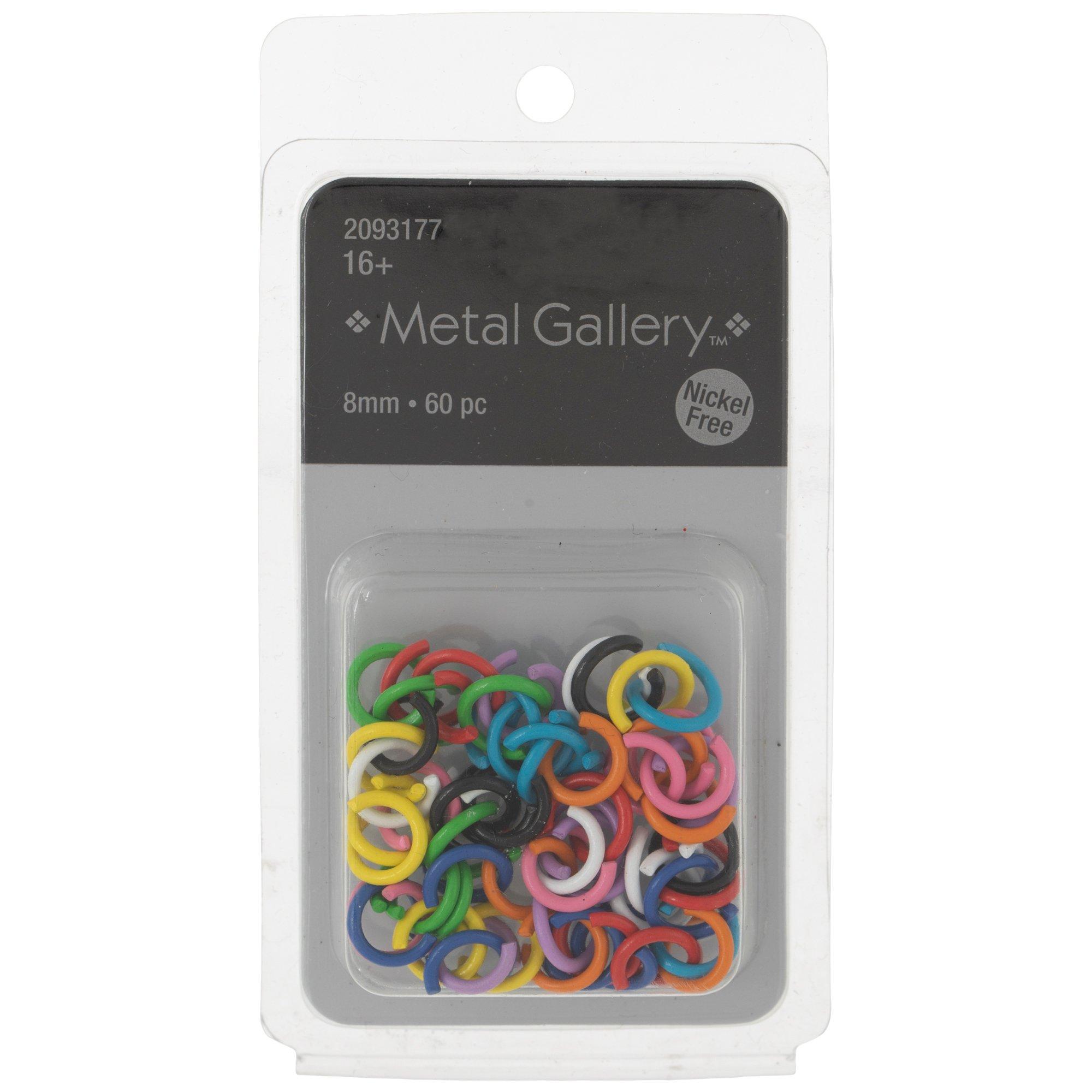 Holographic Jump Rings Value Pack, Hobby Lobby
