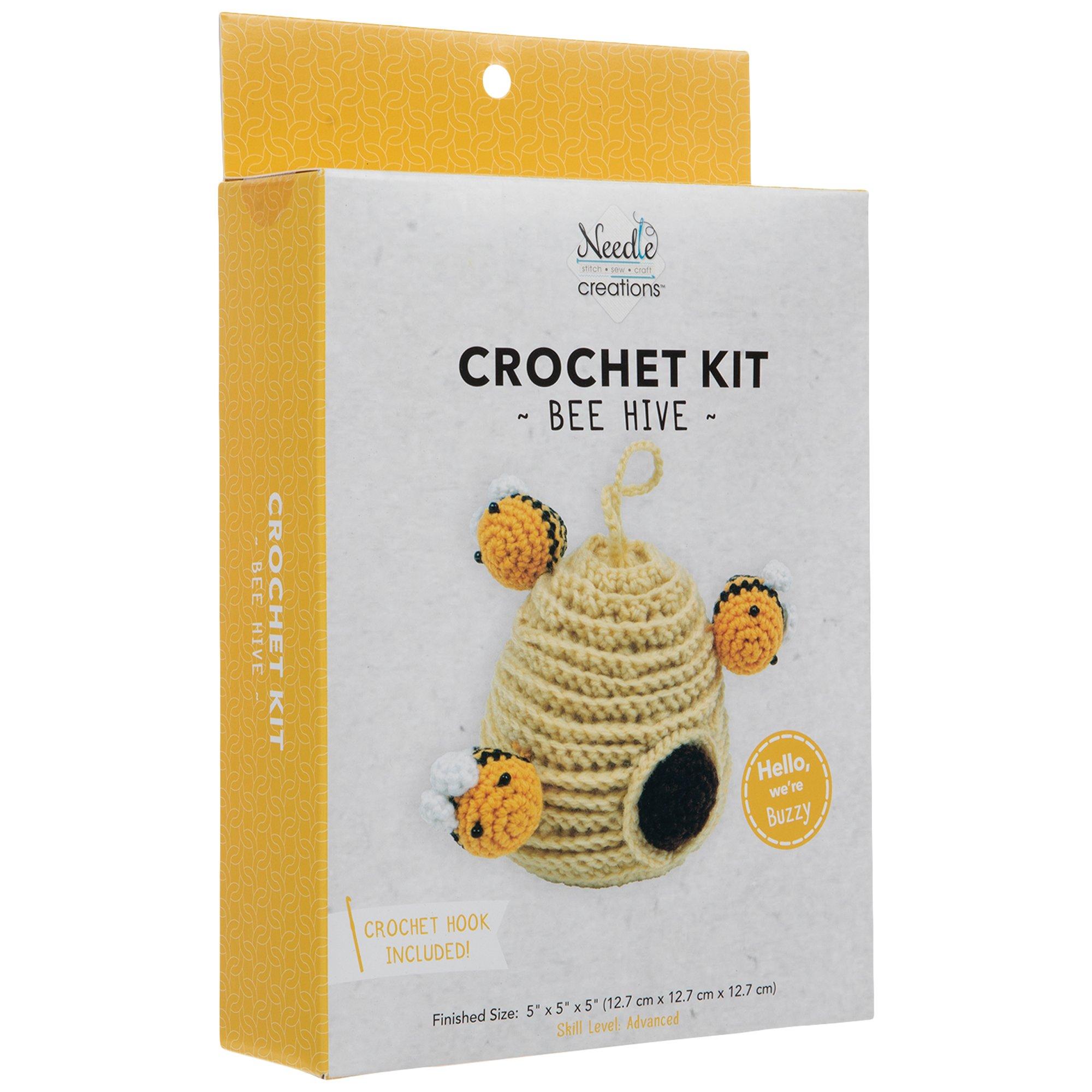 DIY Crochet Craft Set Christmas Crochet Kits Include Crochet Hook, Yarns,  Needle, Instructions, Accessories for Beginner