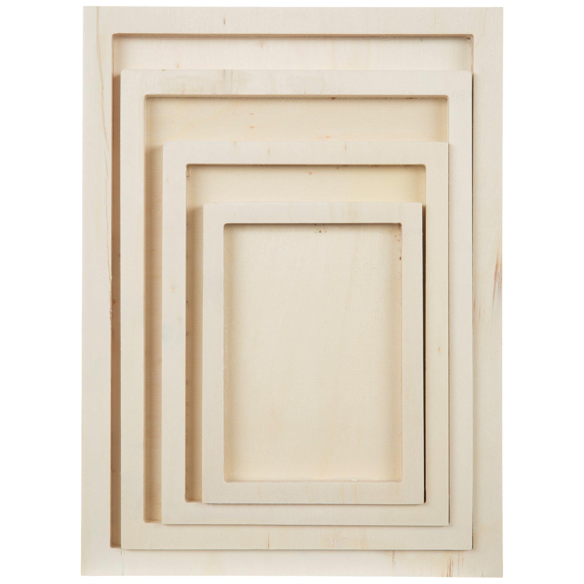 Wood Rectangle Tray Set Hobby Lobby 2095768