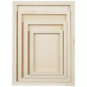 Yirtree 6 Pieces Unfinished Wood Picture Frames, 4.72 x 6.3