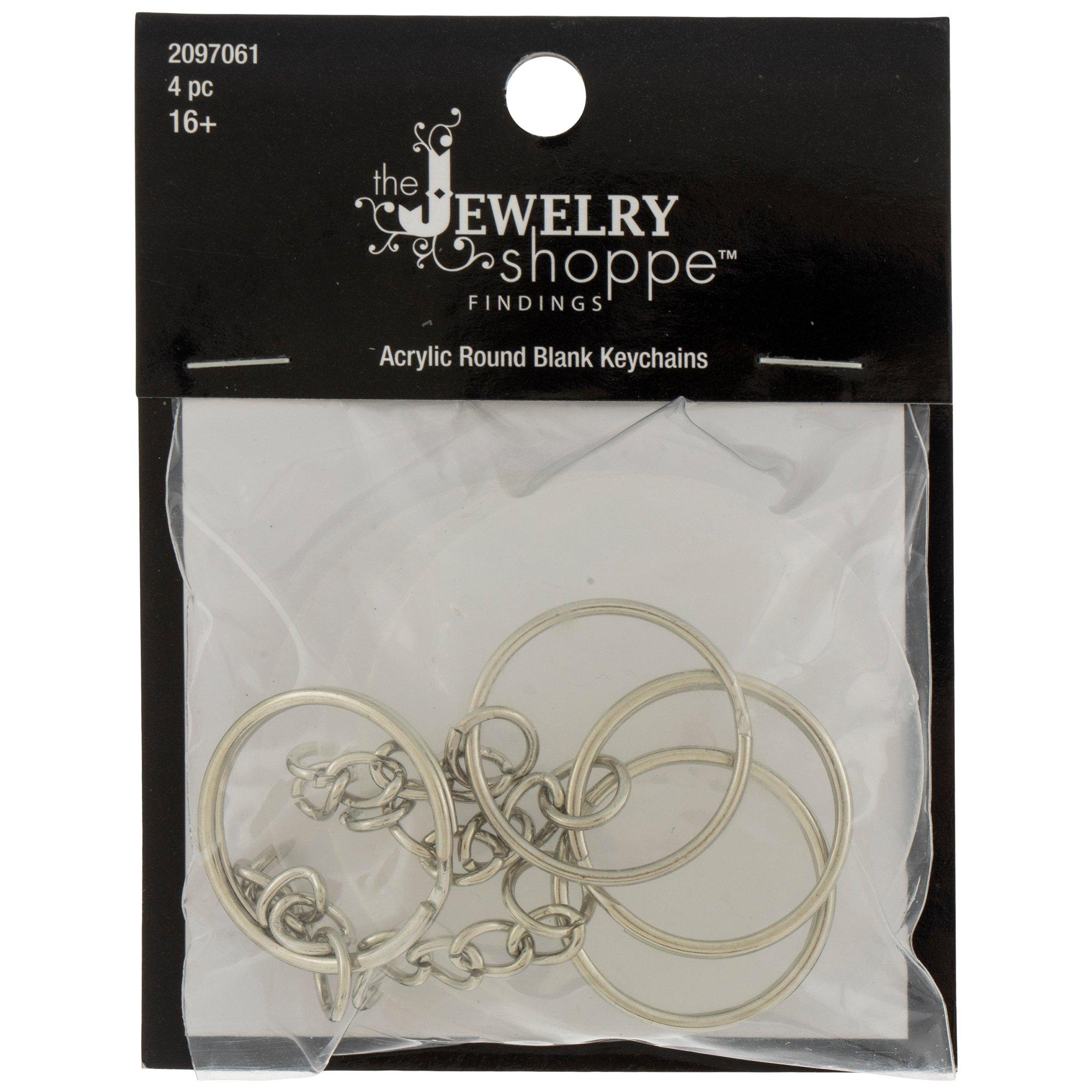 Round Acrylic Blank Keychains, Hobby Lobby