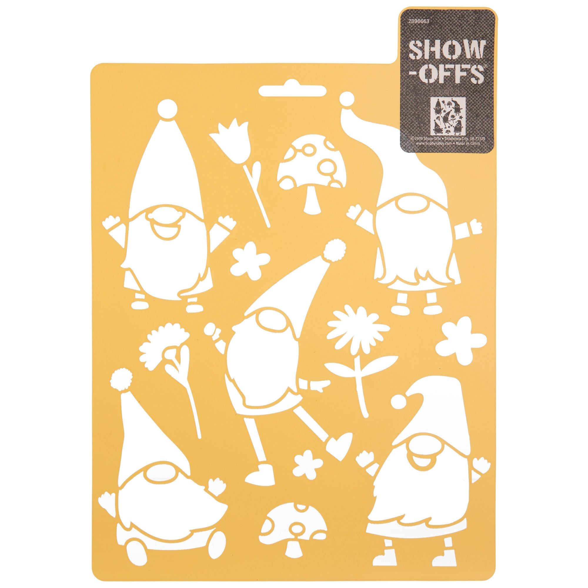 Gnome Party Stencil Hobby Lobby 2098663