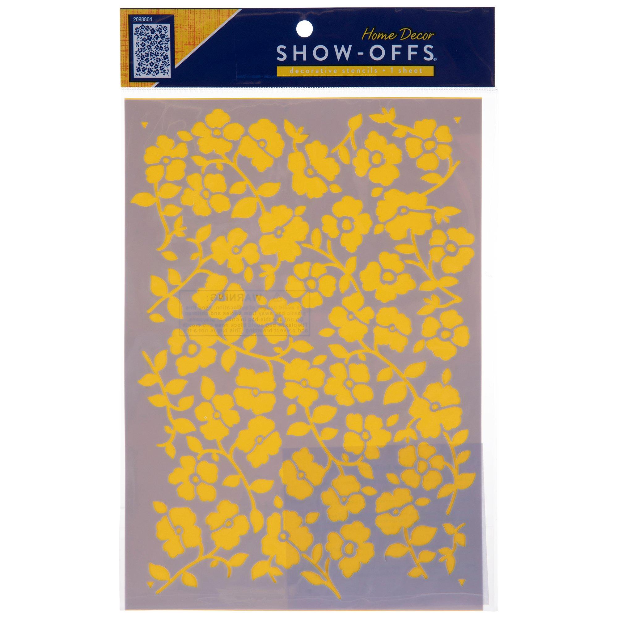 Wildflowers Stencil Hobby Lobby 2098804