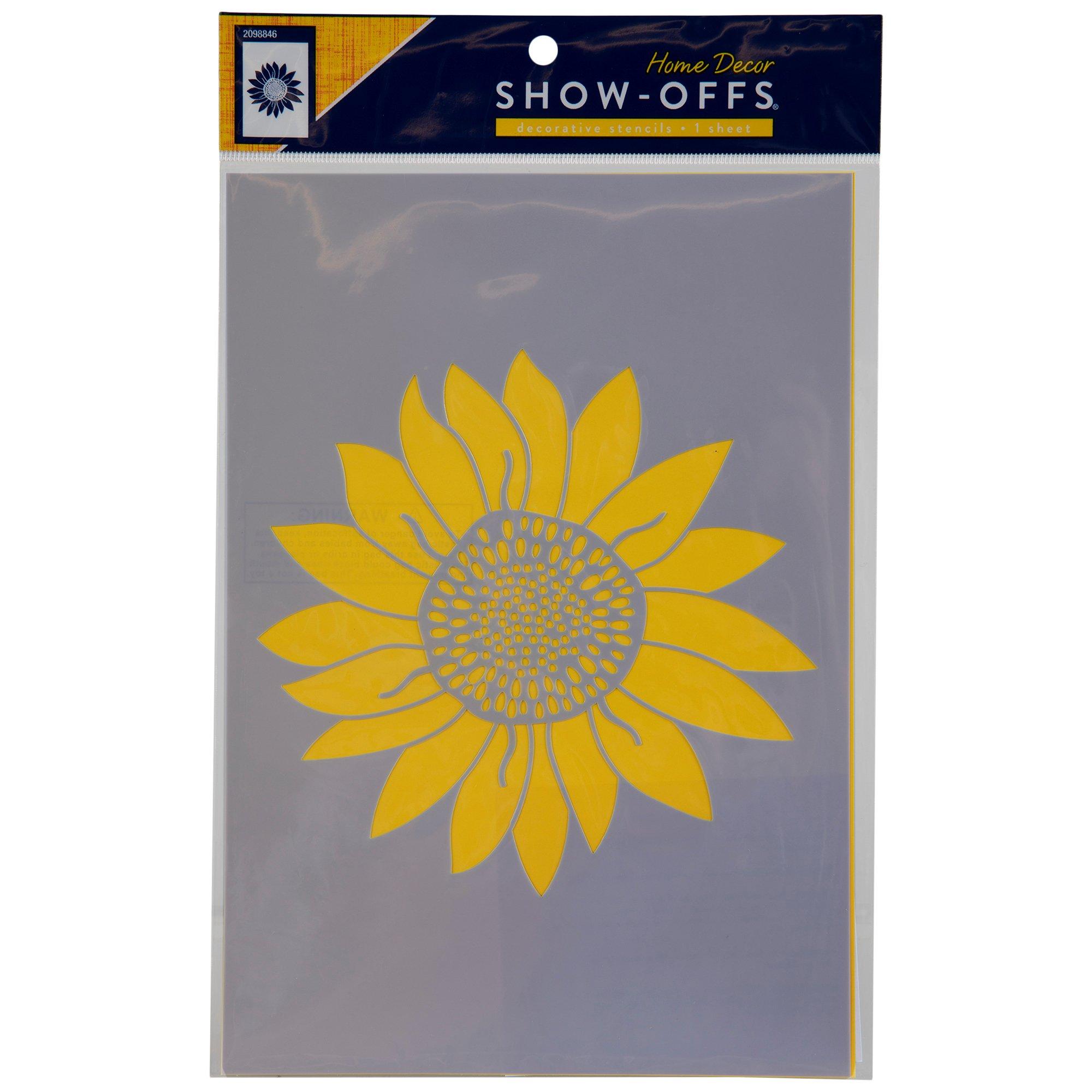 Sunflower Stencil Hobby Lobby 2098846