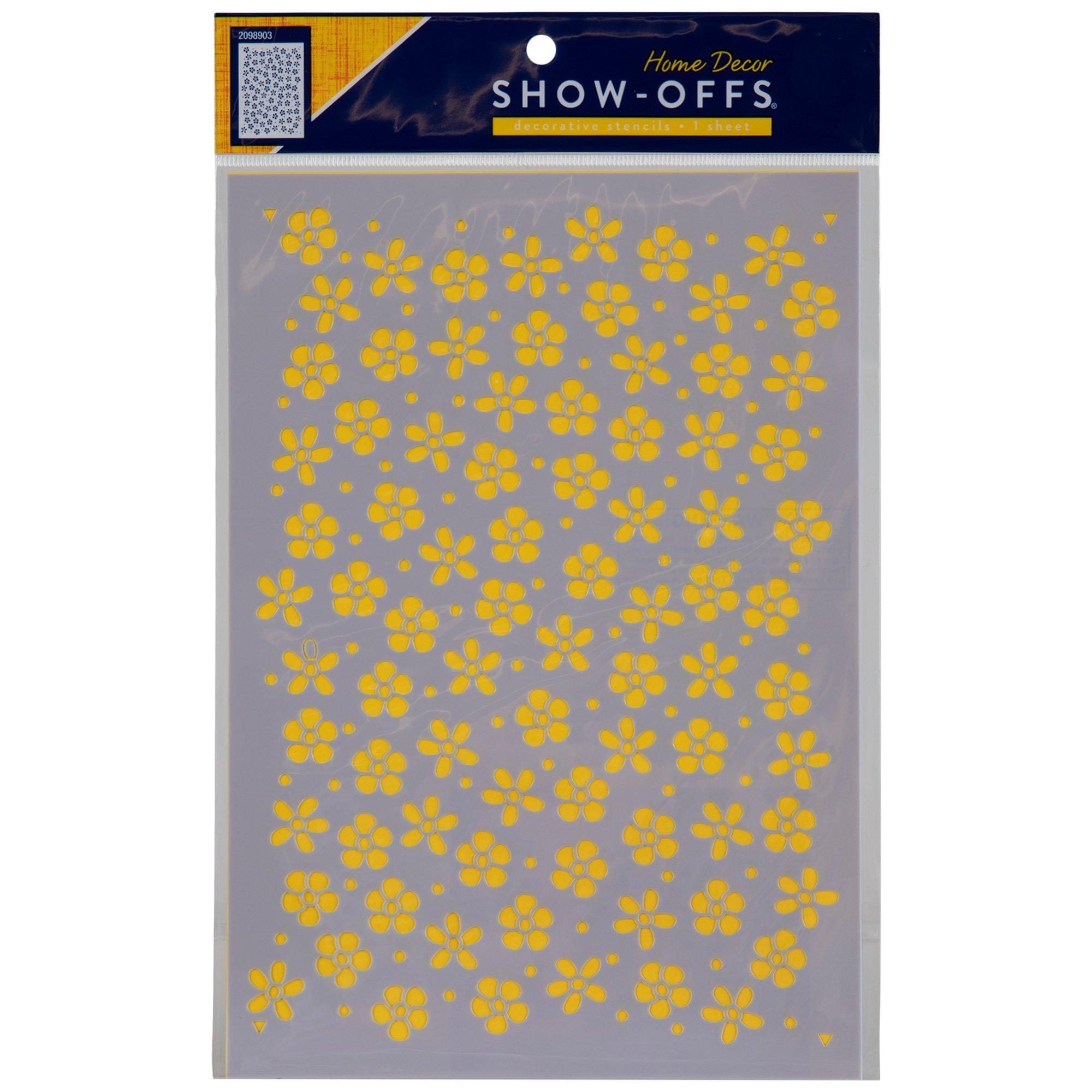 Little Flowers Stencil Hobby Lobby 2098903