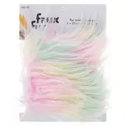 Multi-Color Pastel Faux Fur Trim