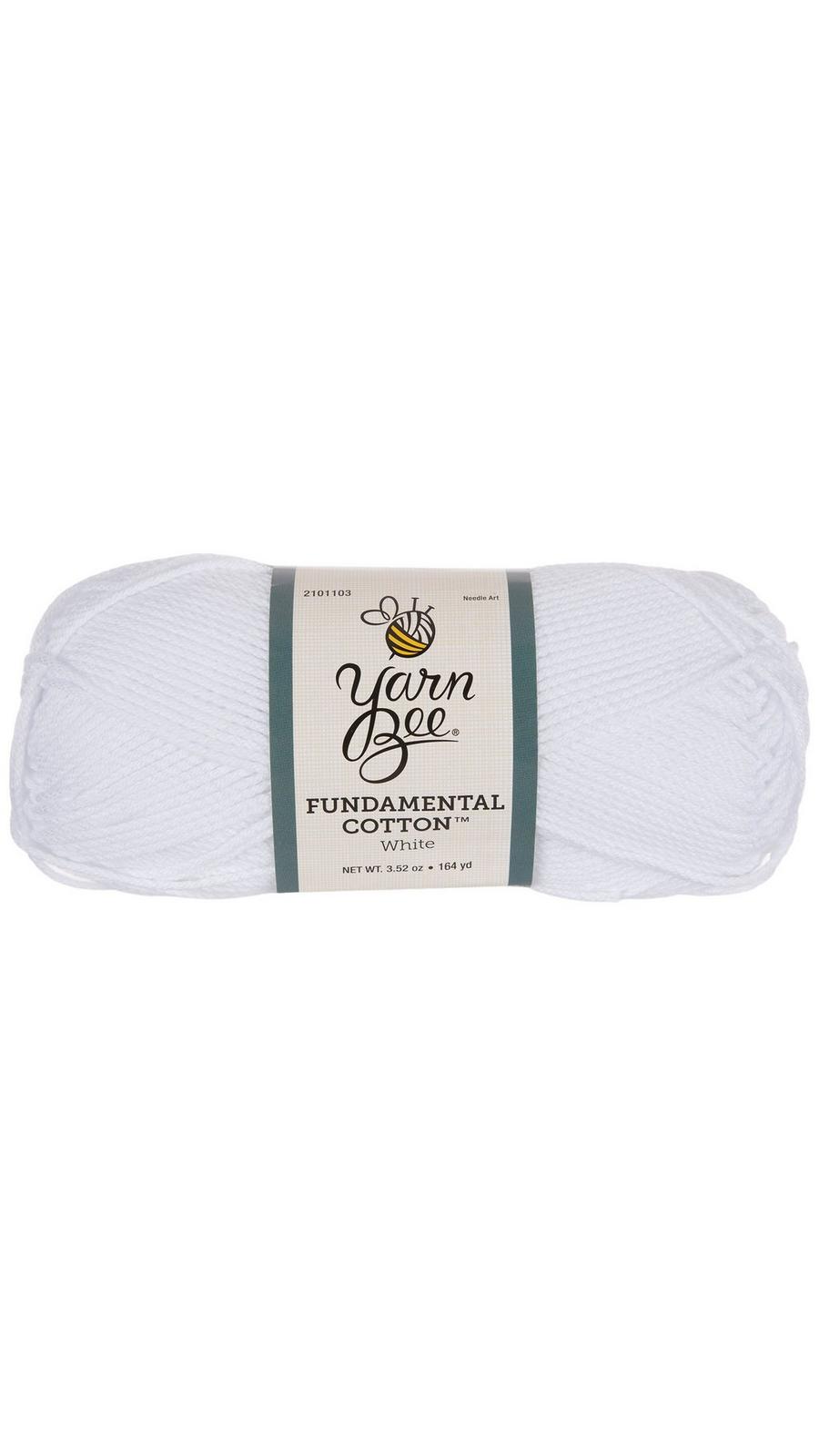 yo biotop 今期完売品　ribbon yarn knit ホワイト新品 Yarn Bee Fundamental Cotton Yarn | Hobby Lobby | 2101103