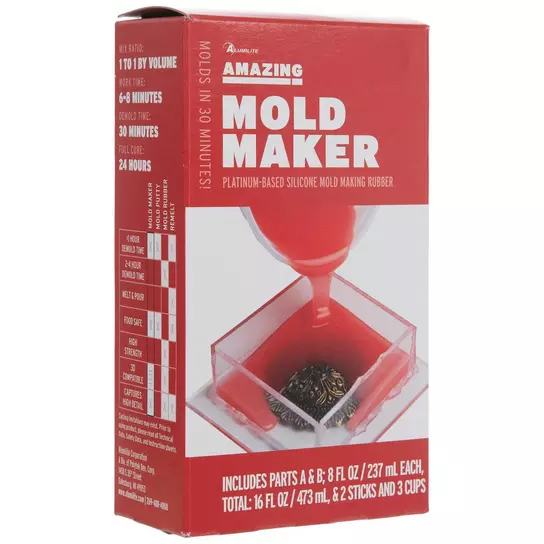  Environmental Technology Mold Builder Liquid Latex Rubber, Off  White,16 oz / 473 ml : Arts, Crafts & Sewing